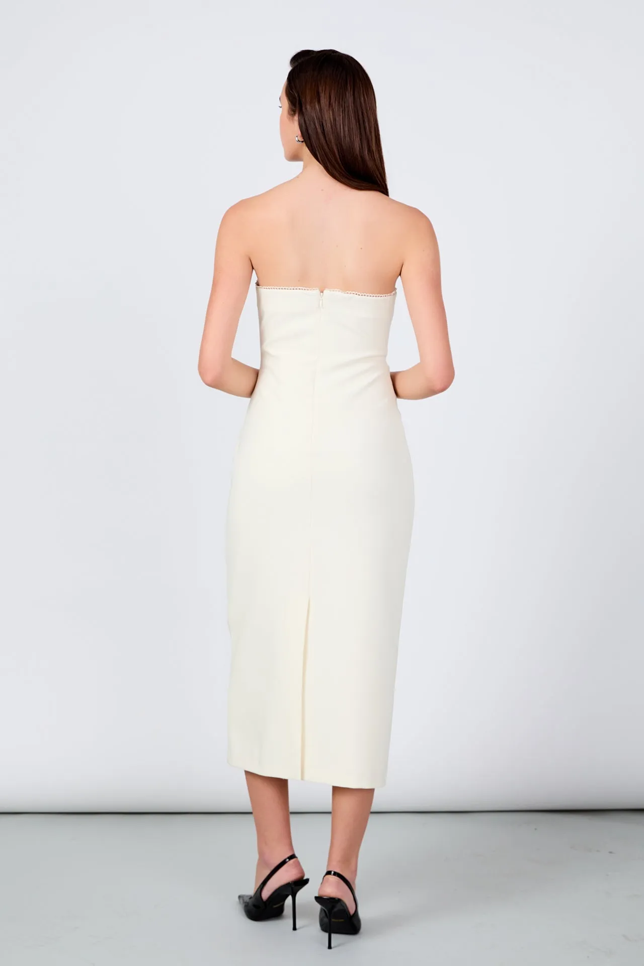Mina Strapless Midi Dress sold by Endless Rose product image thumbnail 4