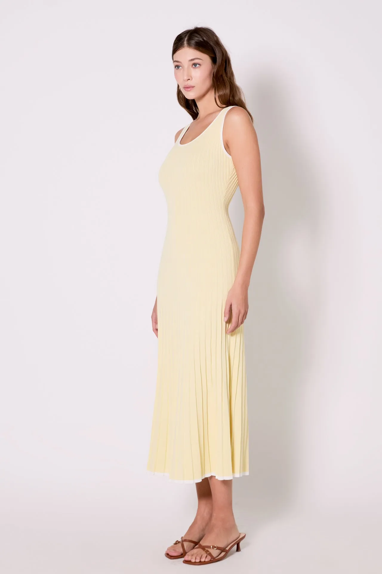 Bailee Ribbed Knit Sleeveless Maxi Dress sold by Endless Rose product image thumbnail 4
