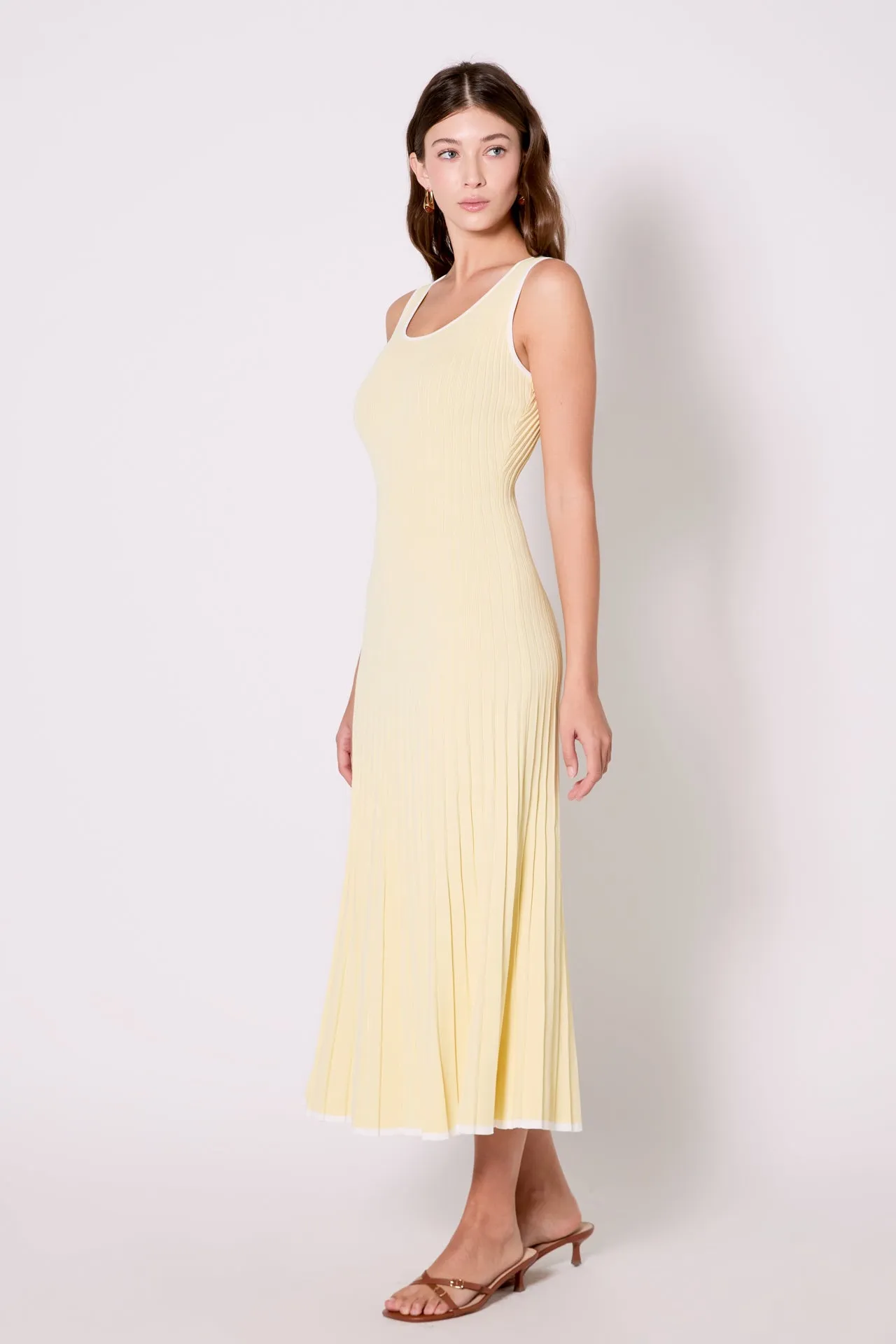 Bailee Ribbed Knit Sleeveless Maxi Dress sold by Endless Rose product image thumbnail 3