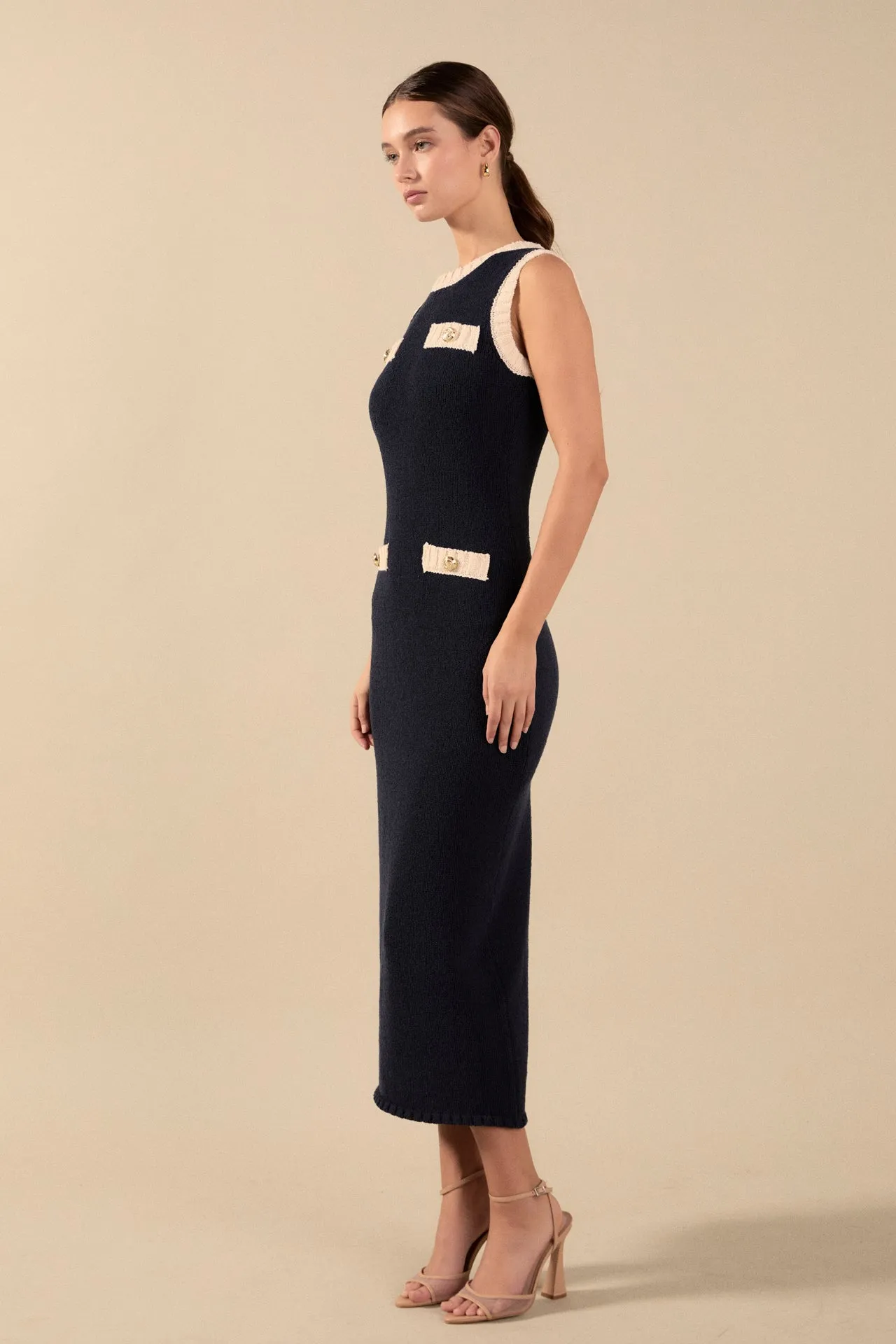 Crochet Knit Maxi Dress sold by Endless Rose product image thumbnail 3