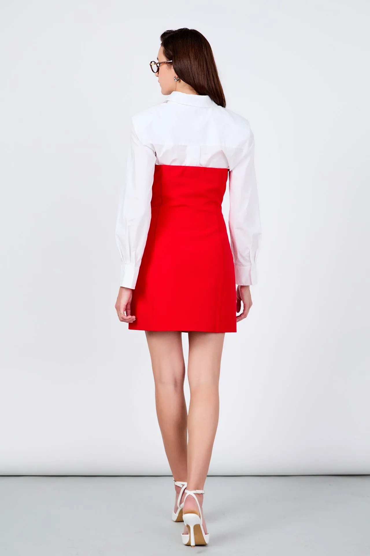 Strapless Bow Accent Mini Dress sold by Endless Rose product image thumbnail 4