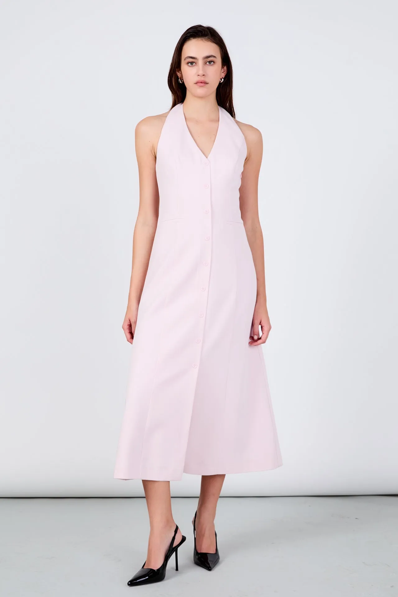 Halter Midi Dress sold by Endless Rose