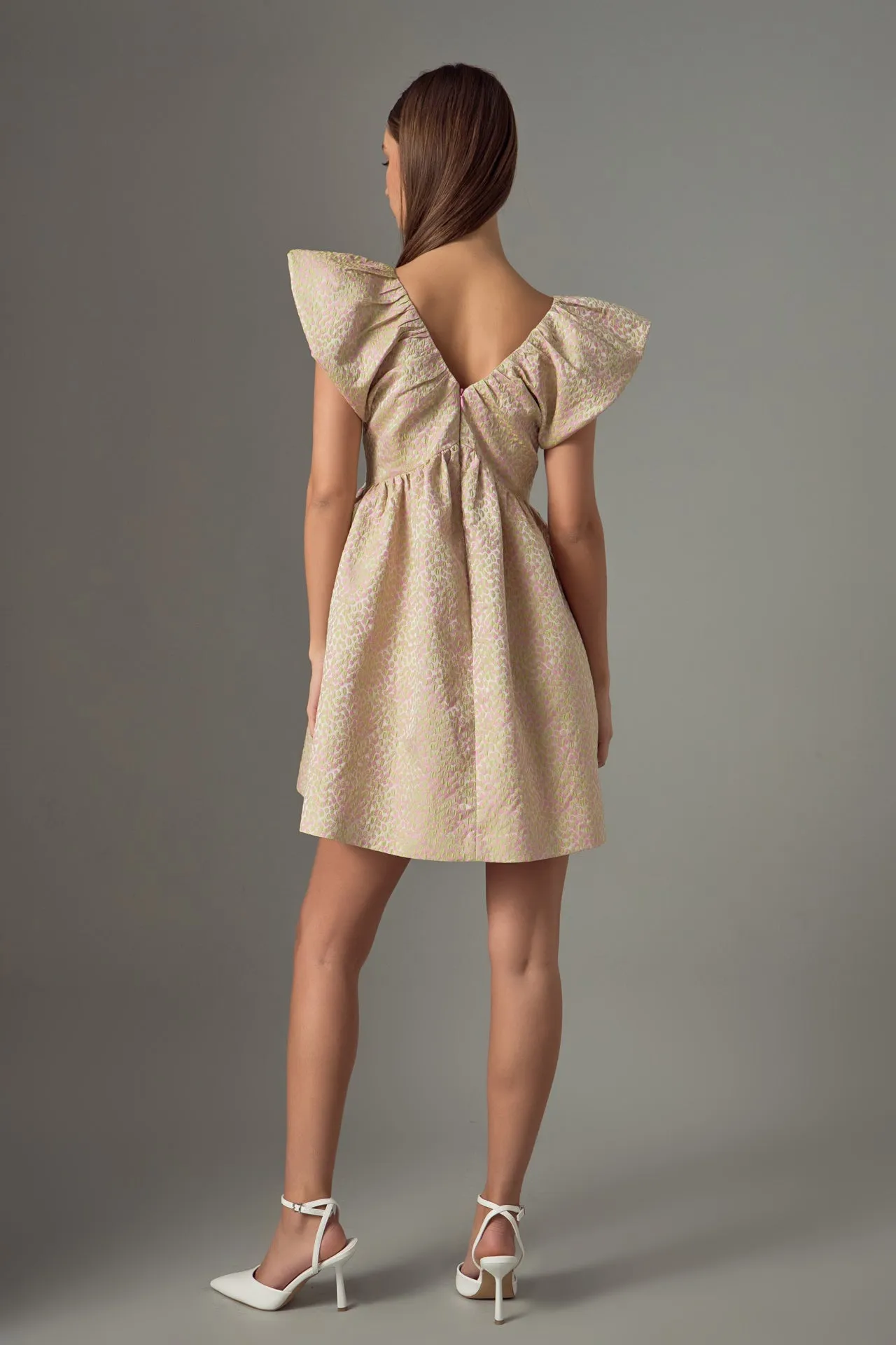 Jacquard Print Mini Dress sold by Endless Rose product image thumbnail 4