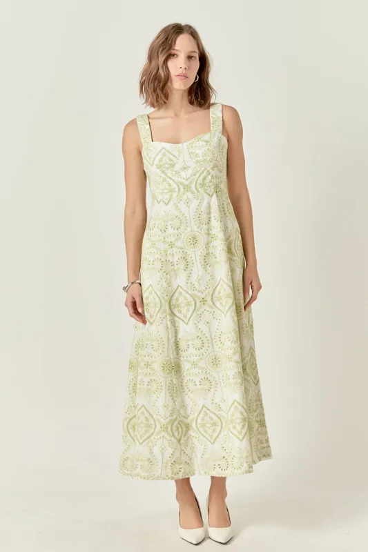 Eyelet Maxi Dress sold by Endless Rose
