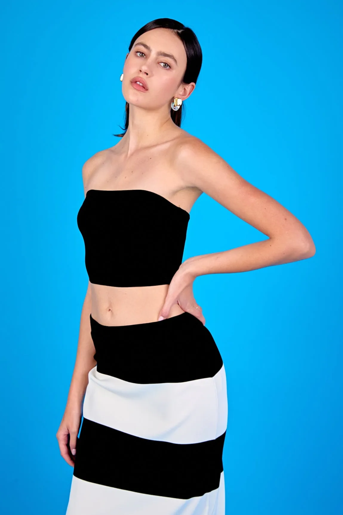 Monroe Tube Top and Maxi Skirt Set sold by Endless Rose
