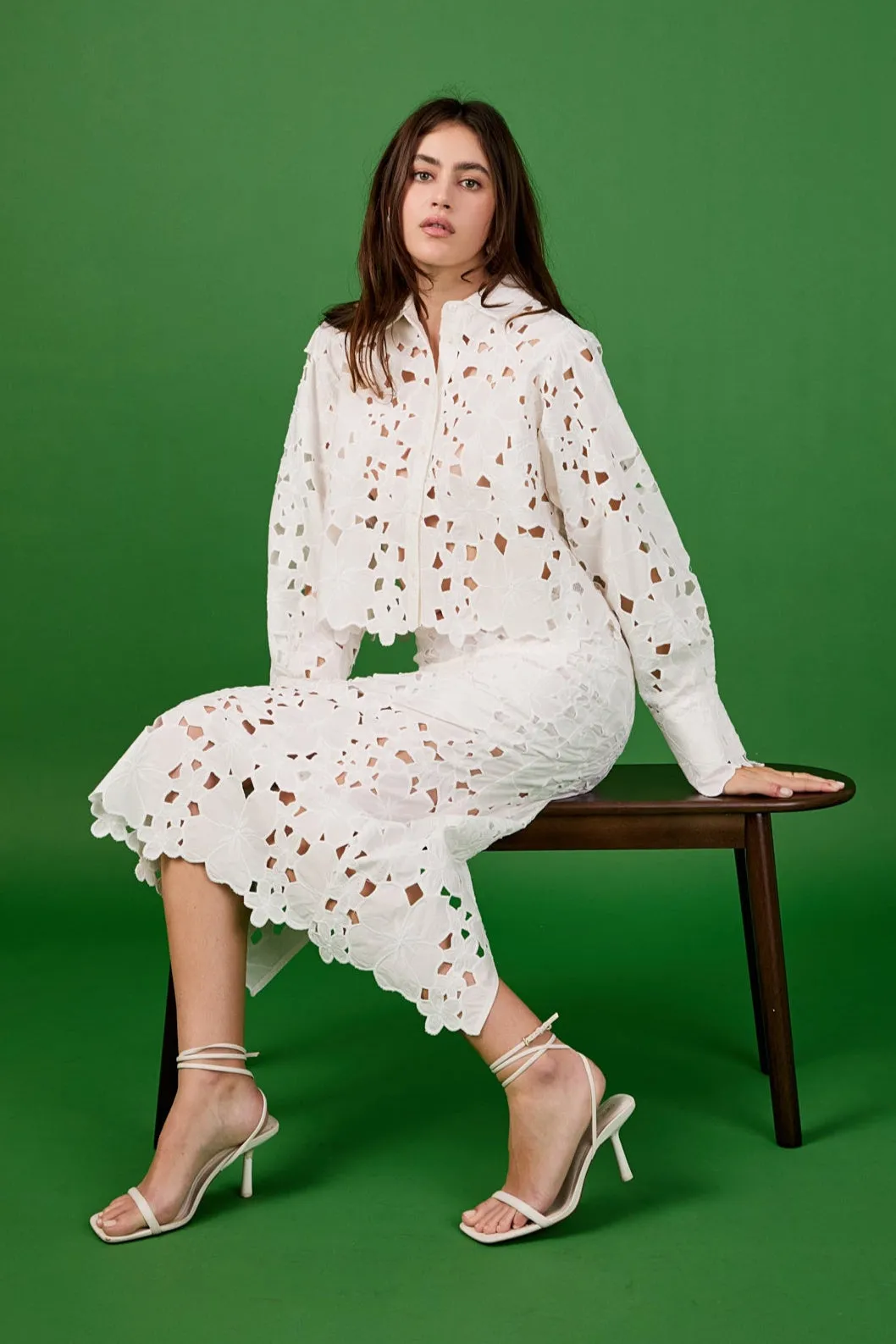 Lace Midi Skirt sold by Endless Rose product image thumbnail 5