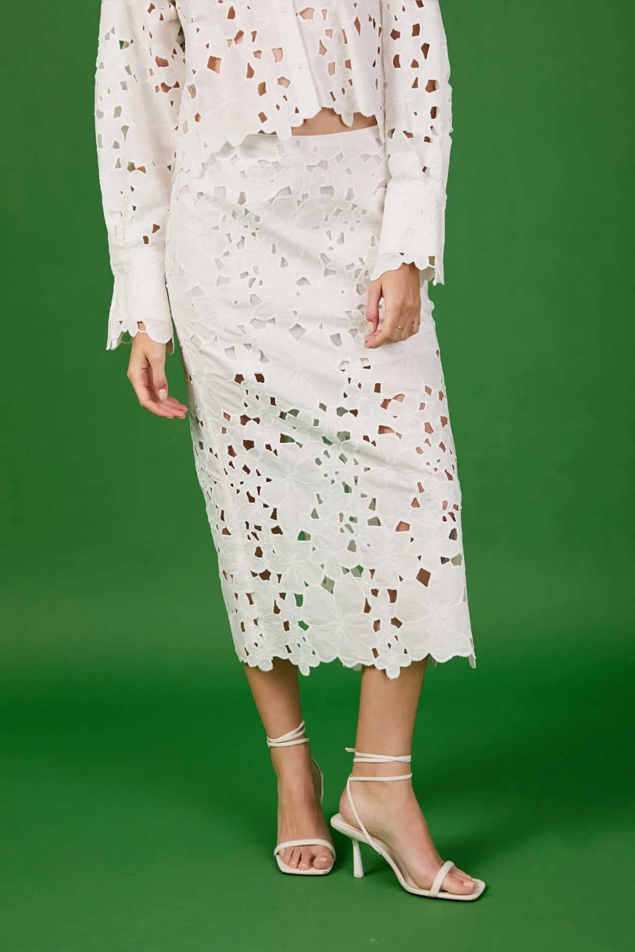 Lace Midi Skirt sold by Endless Rose product image thumbnail 2