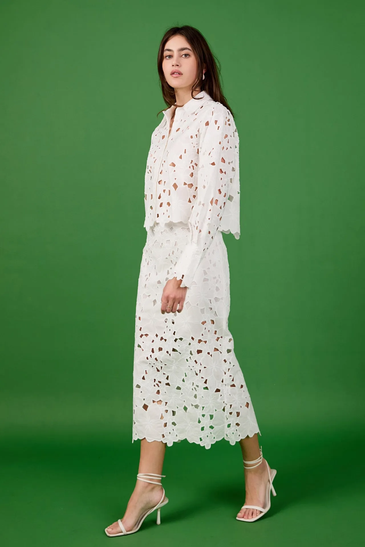 Lace Button-Up Top sold by Endless Rose product image thumbnail 4