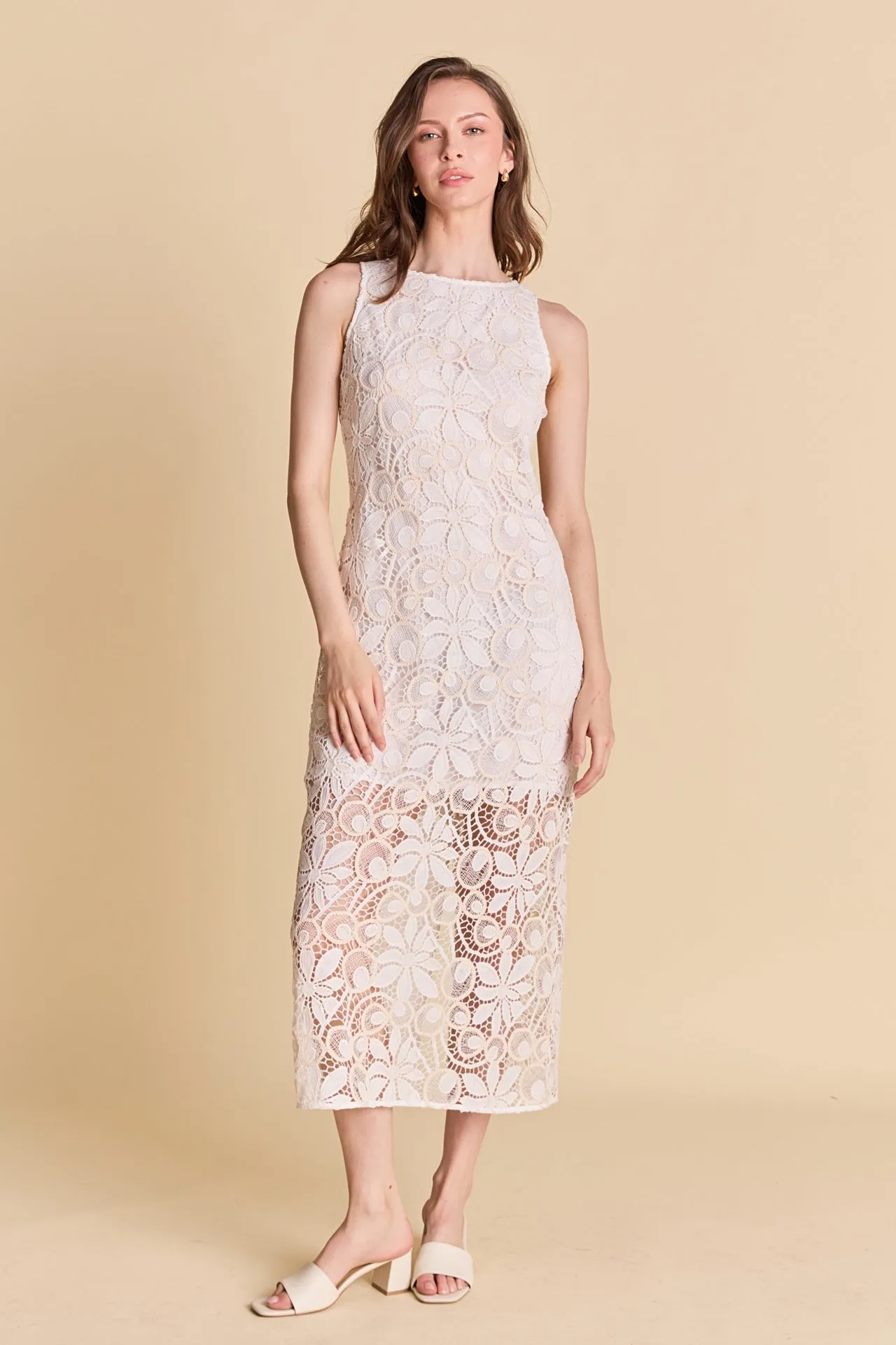 Textured Maxi Dress sold by Endless Rose