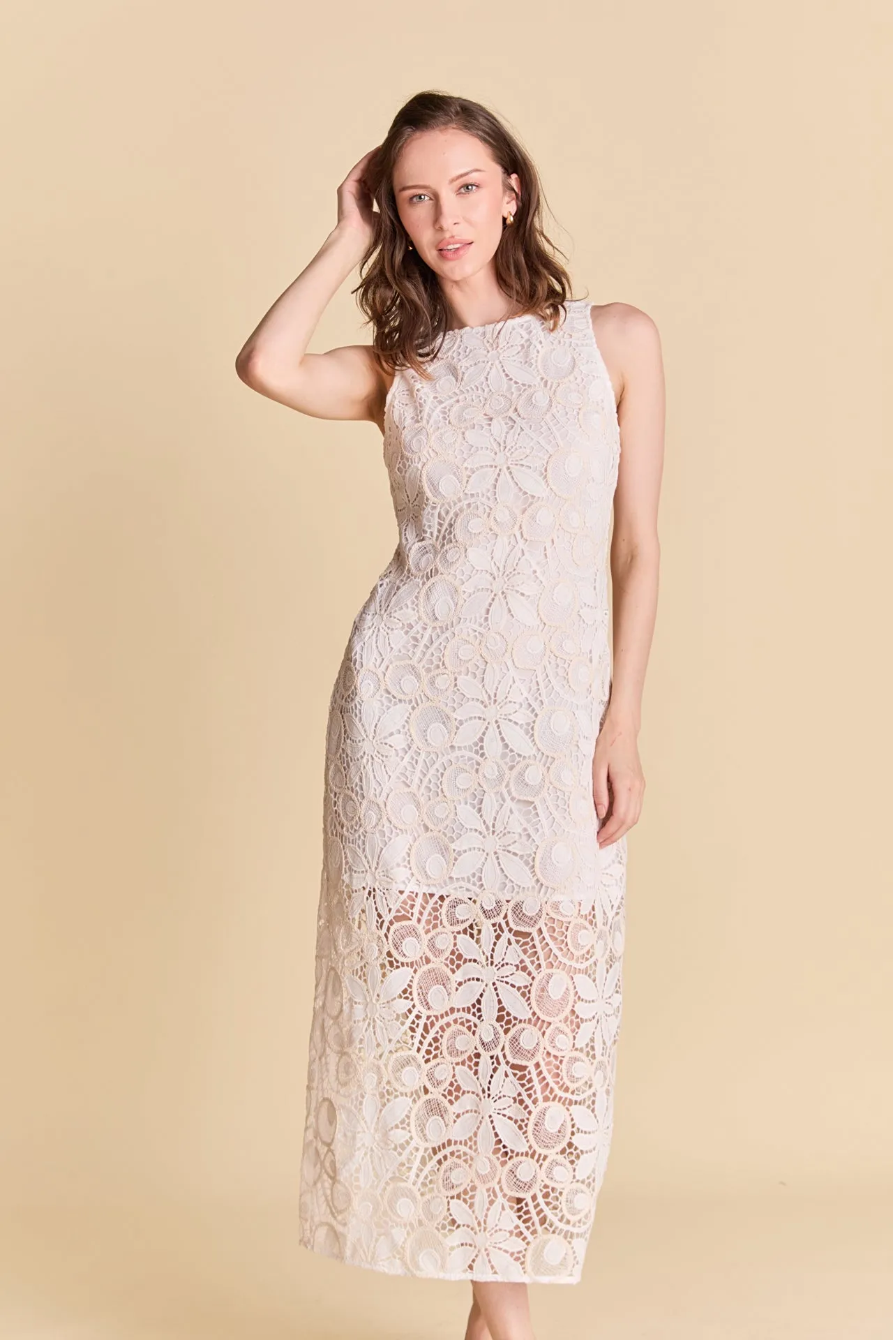 Textured Maxi Dress sold by Endless Rose product image thumbnail 5