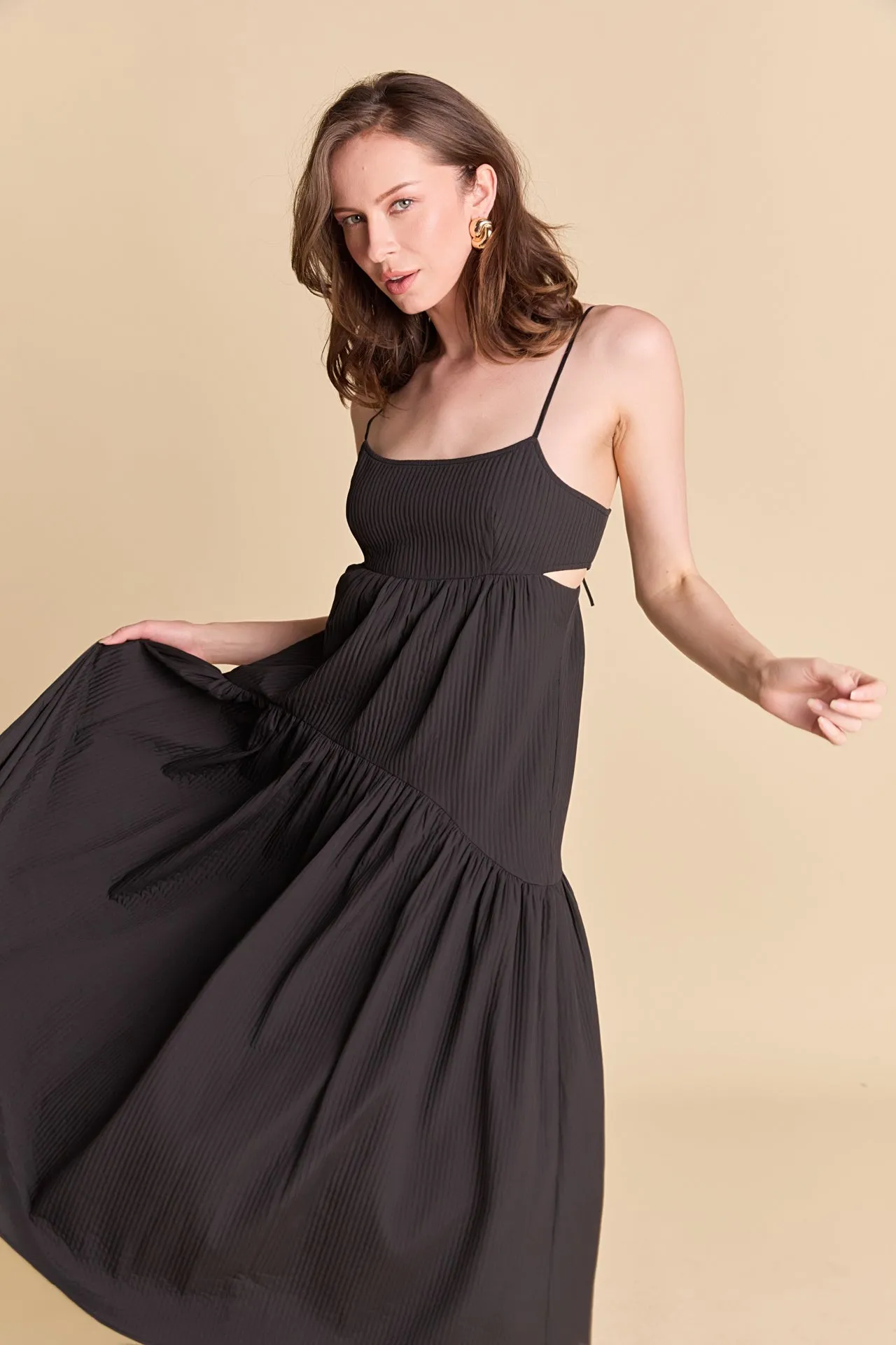 Textured Maxi Dress sold by Endless Rose product image thumbnail 5