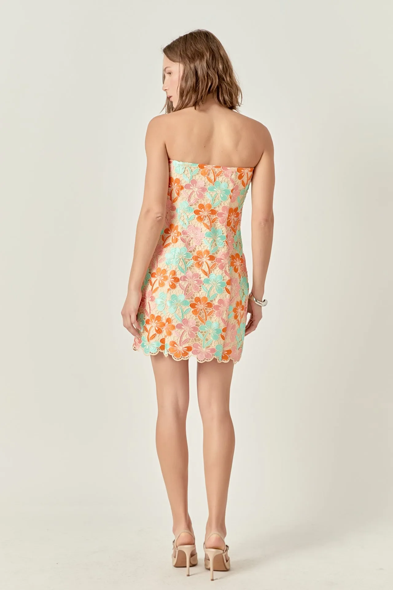 Rhinestone Lace Dress sold by Endless Rose product image thumbnail 4