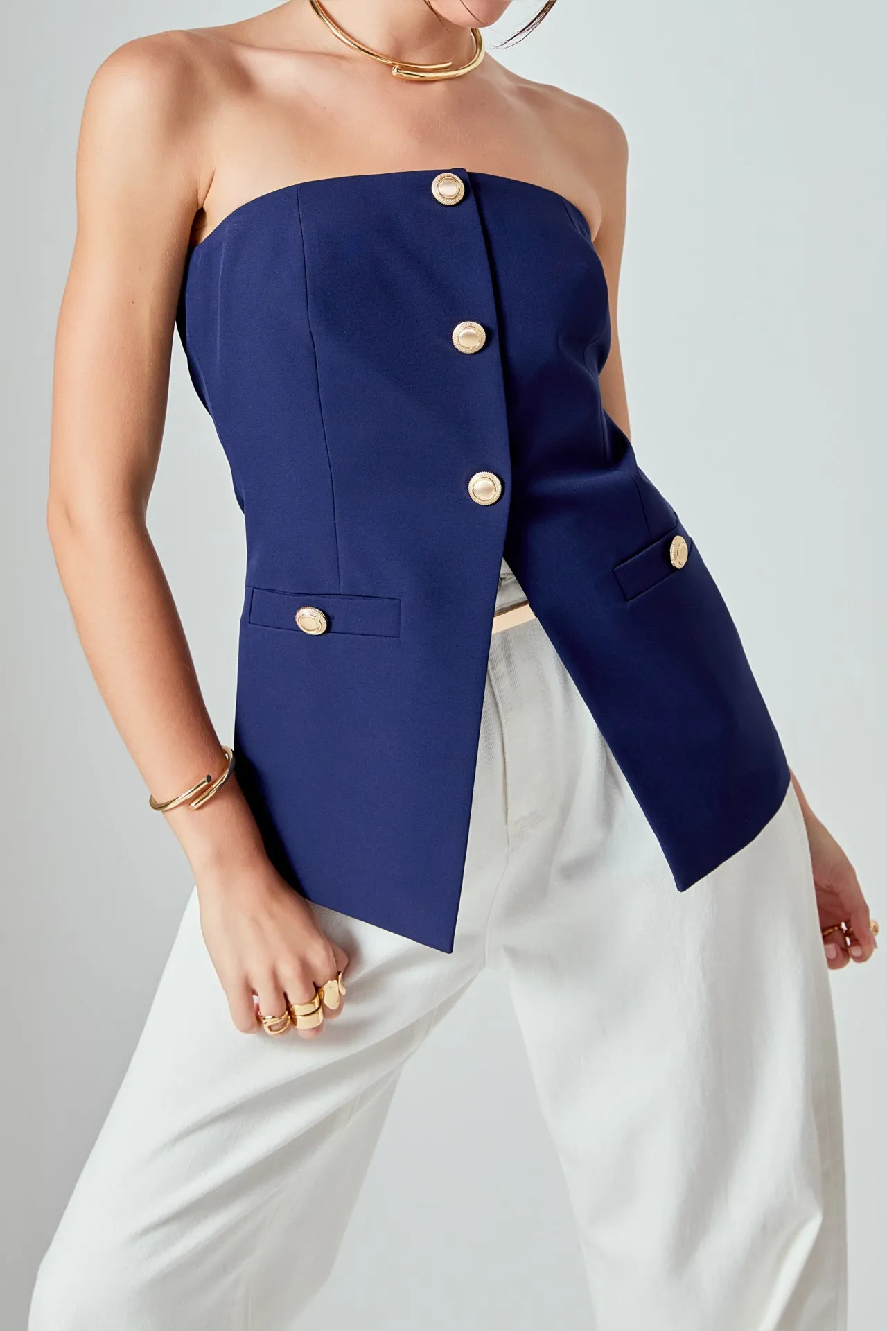 Strapless Suit Long Top sold by Endless Rose product image thumbnail 2