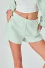 Lemi Tweed Relaxed Shorts sold by Endless Rose