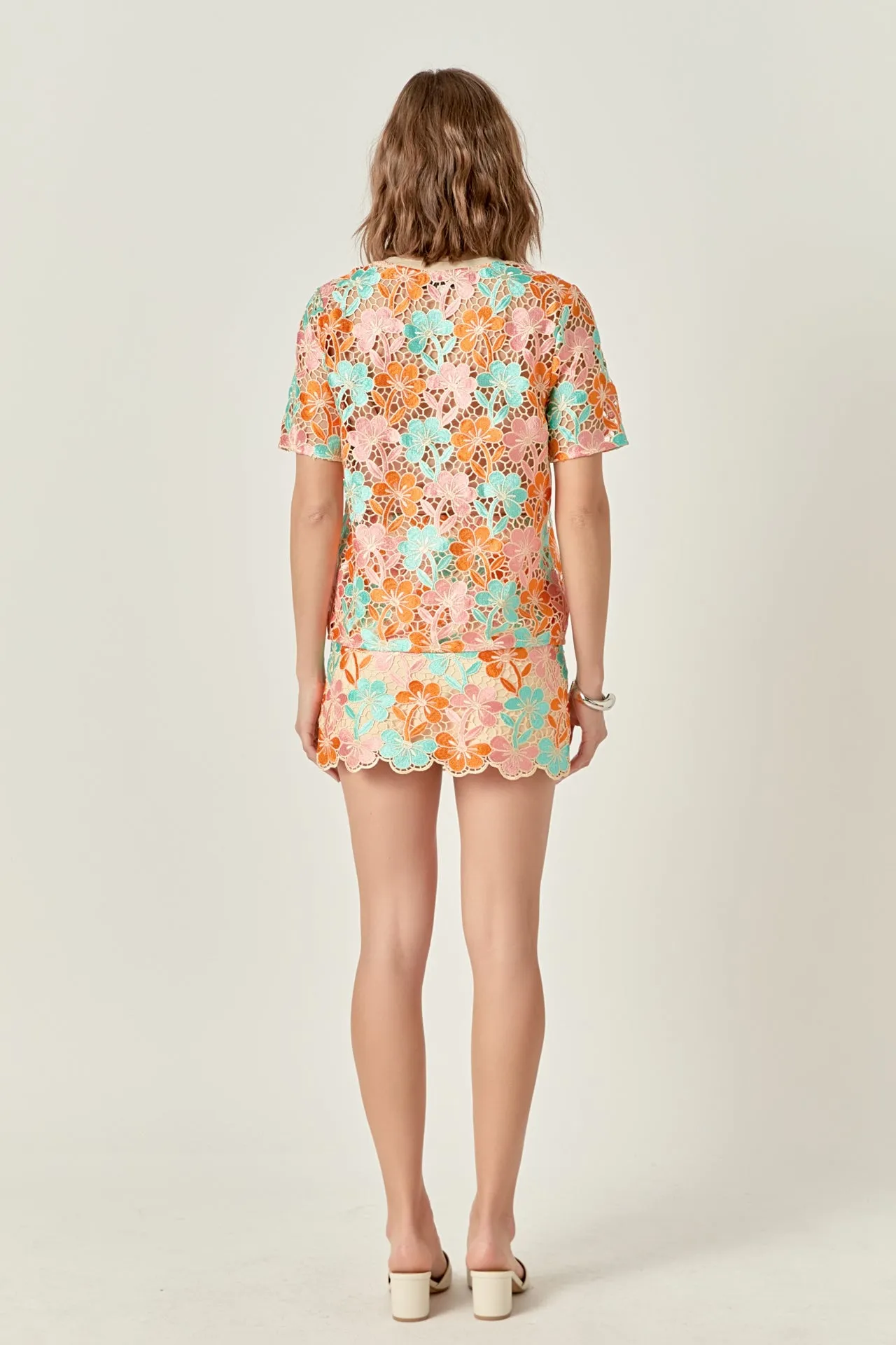 Floral Short Sleeve Top sold by Endless Rose product image thumbnail 4
