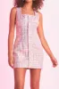 Sequin Tweed Mini Dress sold by Endless Rose