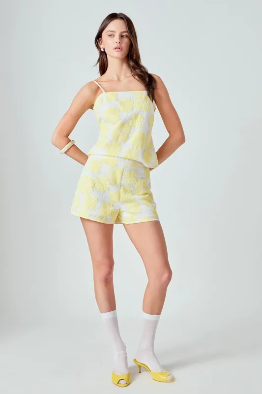 Floral Net Shorts sold by Endless Rose