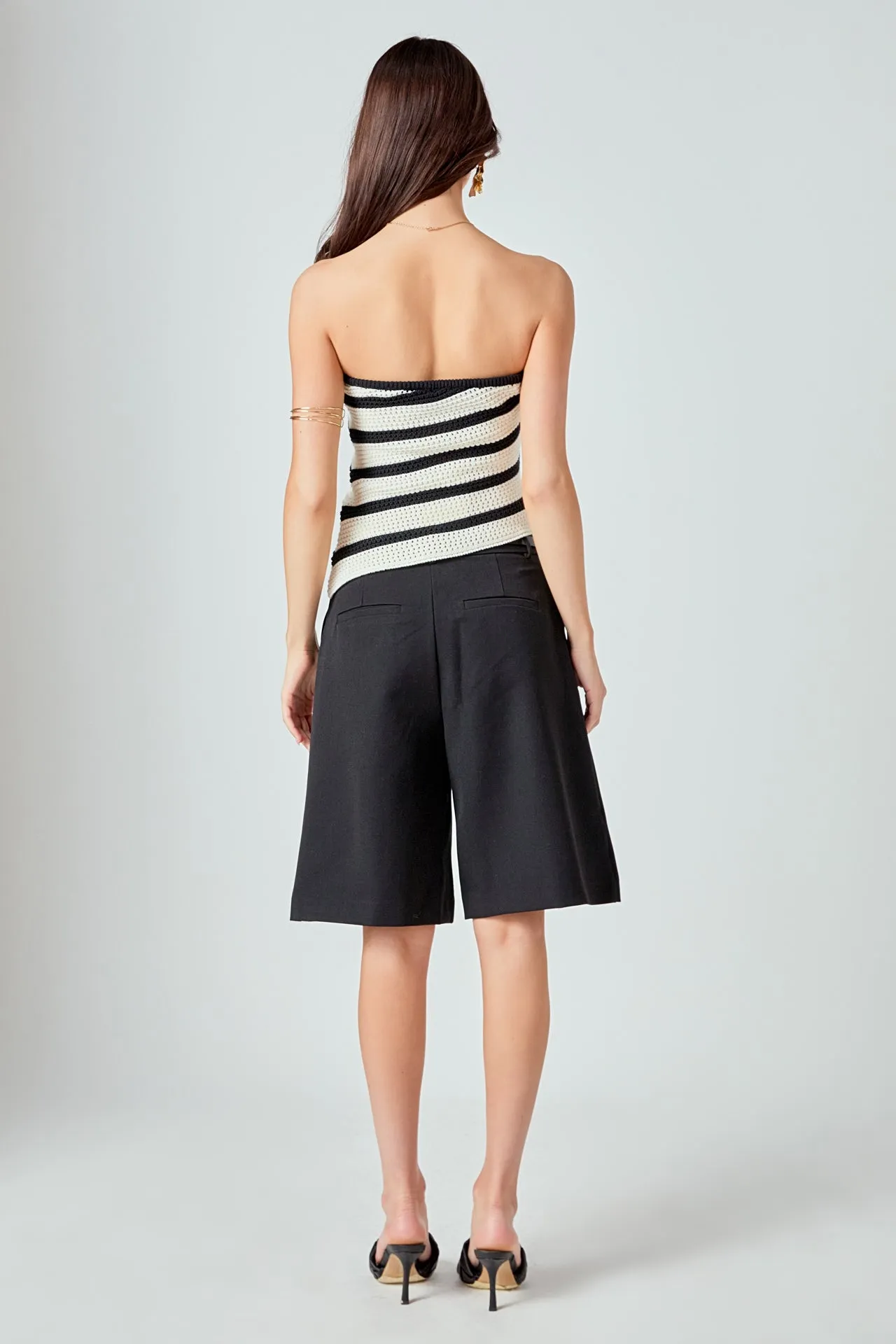 Strapless Striped Knit Top sold by Endless Rose product image thumbnail 5