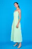 Lucia Folded Strapless Linen Maxi Dress sold by Endless Rose
