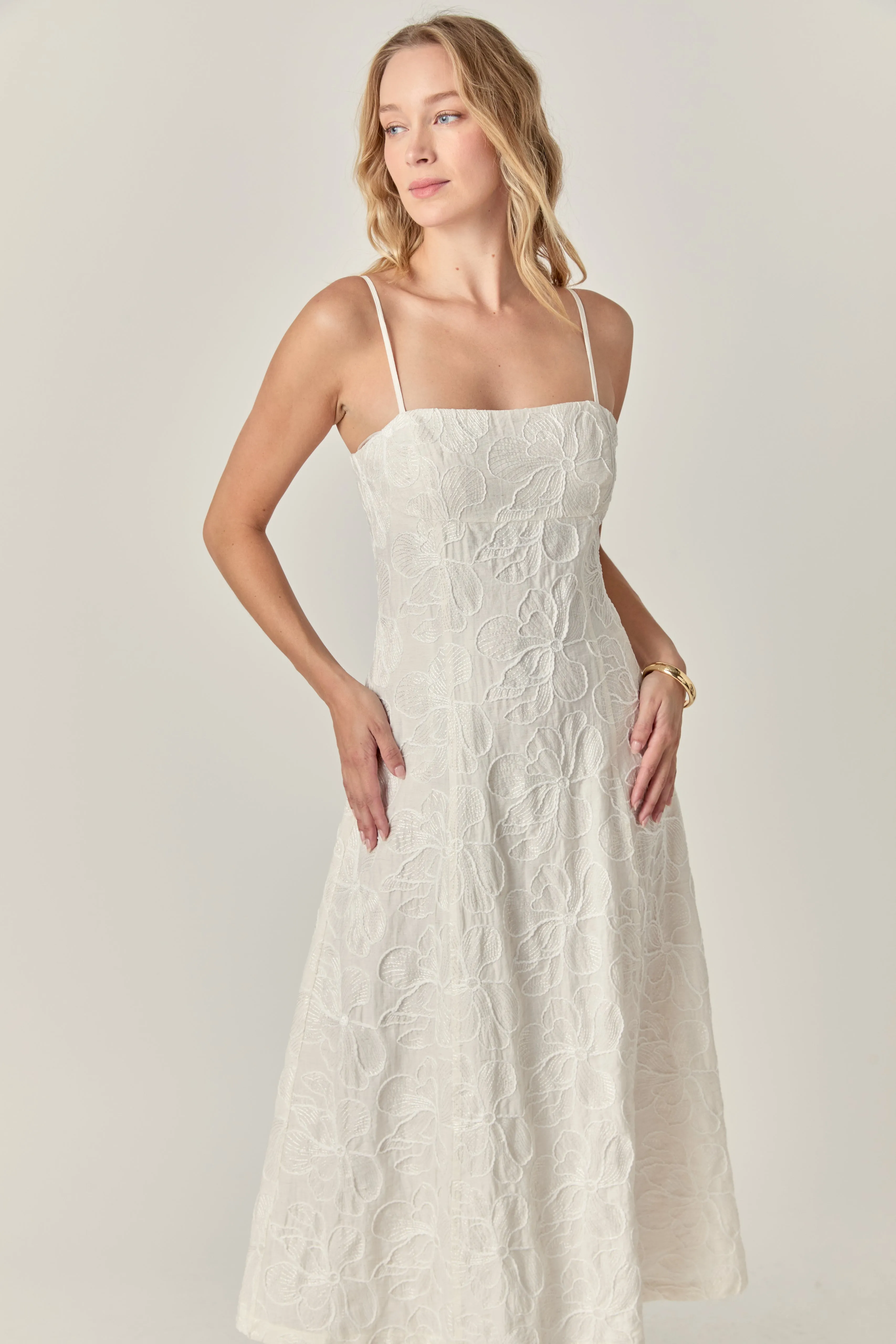 Floral Embroidered Maxi Dress sold by Endless Rose product image thumbnail 5