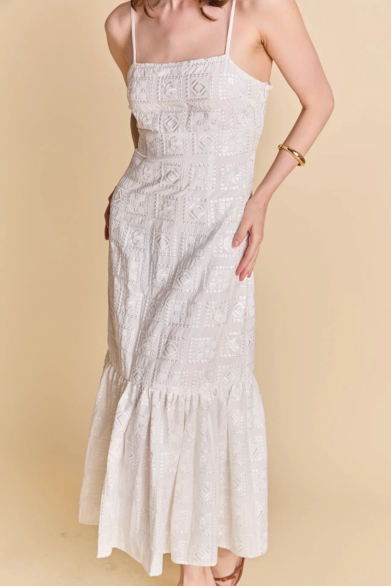 Embroidered Sequins Maxi Dress sold by Endless Rose product image thumbnail 2