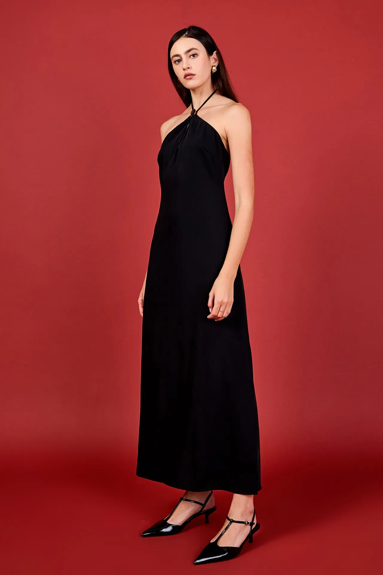 Halter Neck Maxi Dress sold by Endless Rose product image thumbnail 3
