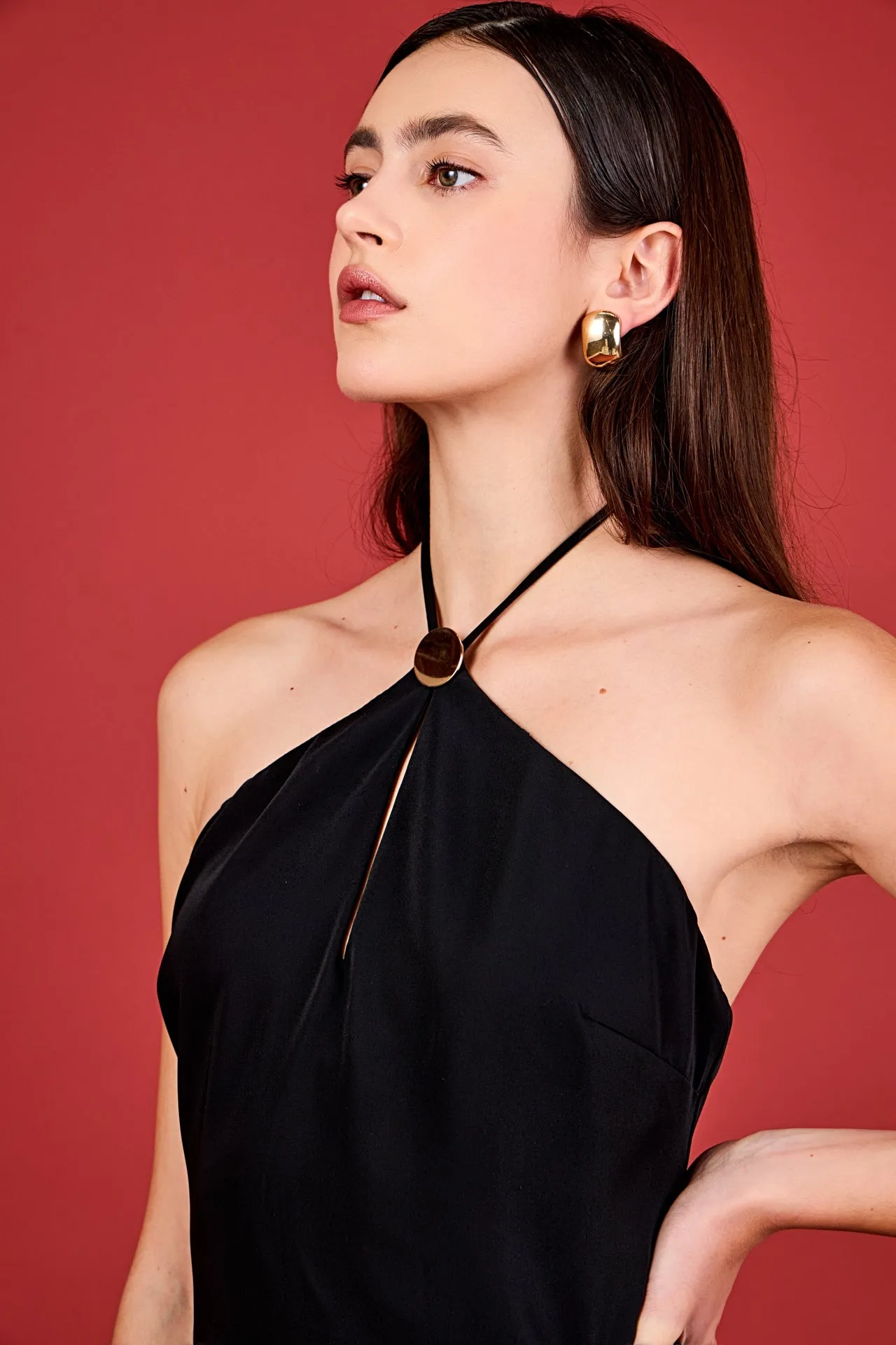 Halter Neck Maxi Dress sold by Endless Rose product image thumbnail 5