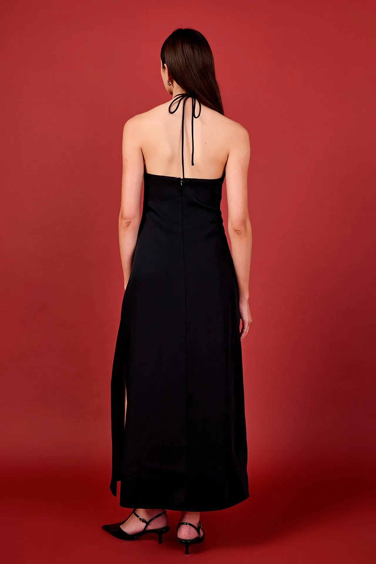 Halter Neck Maxi Dress sold by Endless Rose product image thumbnail 4