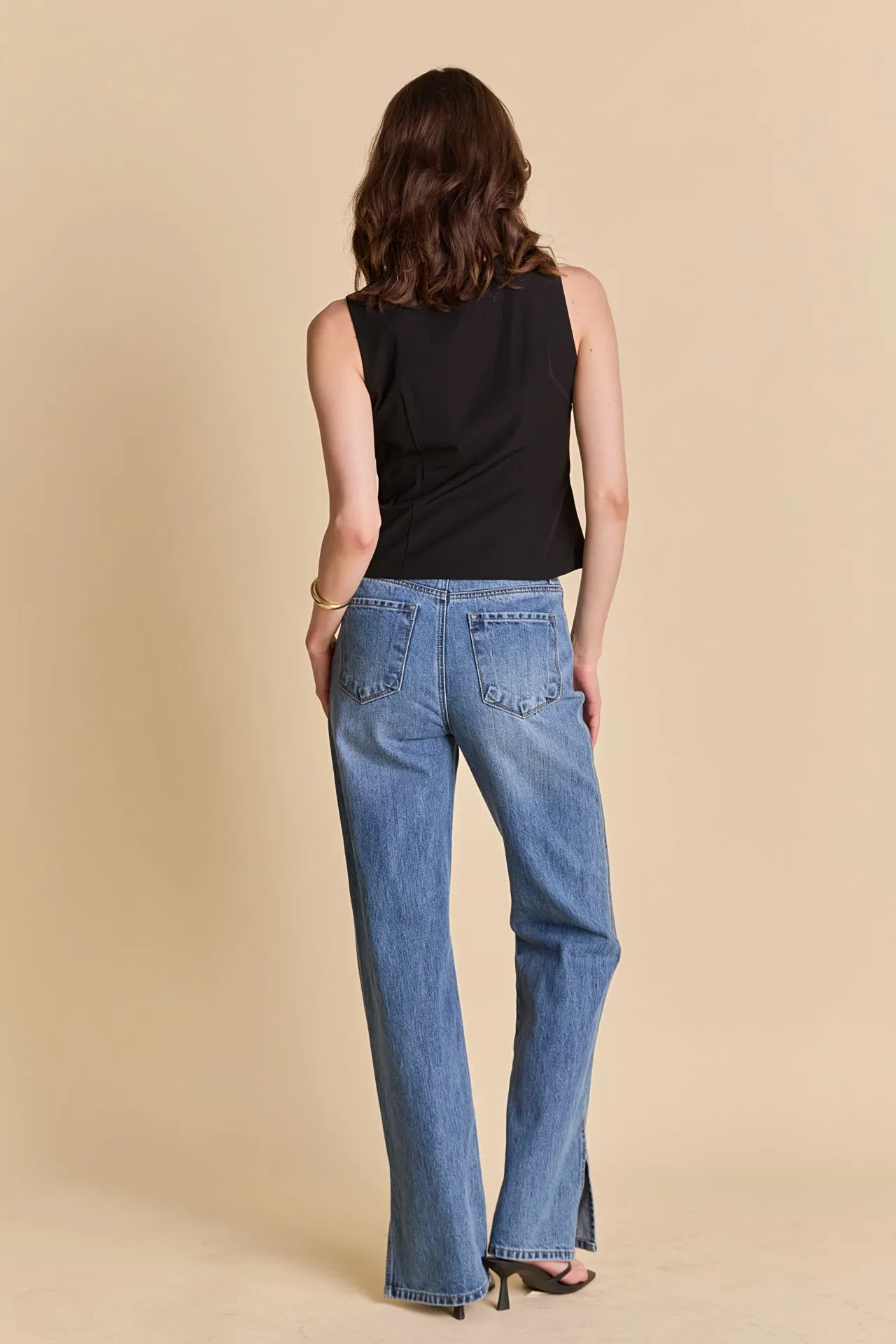 Front Bow Tie Stretch Top sold by Endless Rose product image thumbnail 5