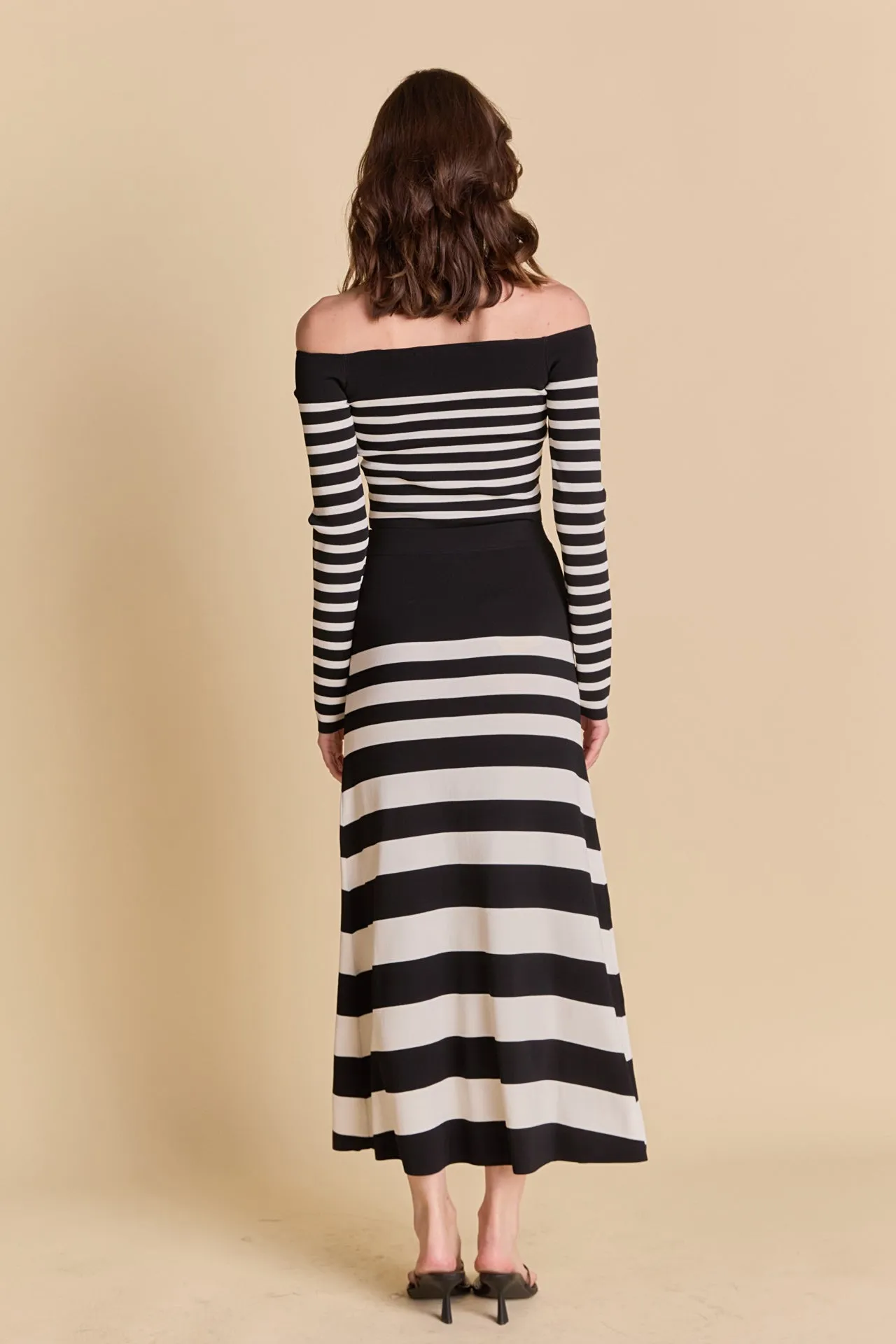 Striped Midi Skirt sold by Endless Rose product image thumbnail 4