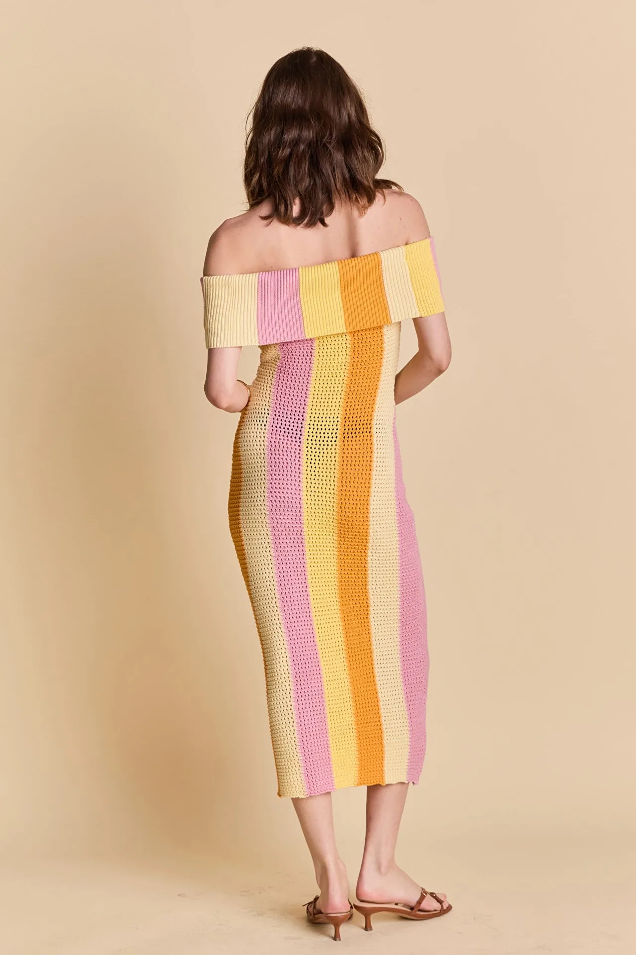 Off Shoulder Sleeveless Midi Dress sold by Endless Rose product image thumbnail 4