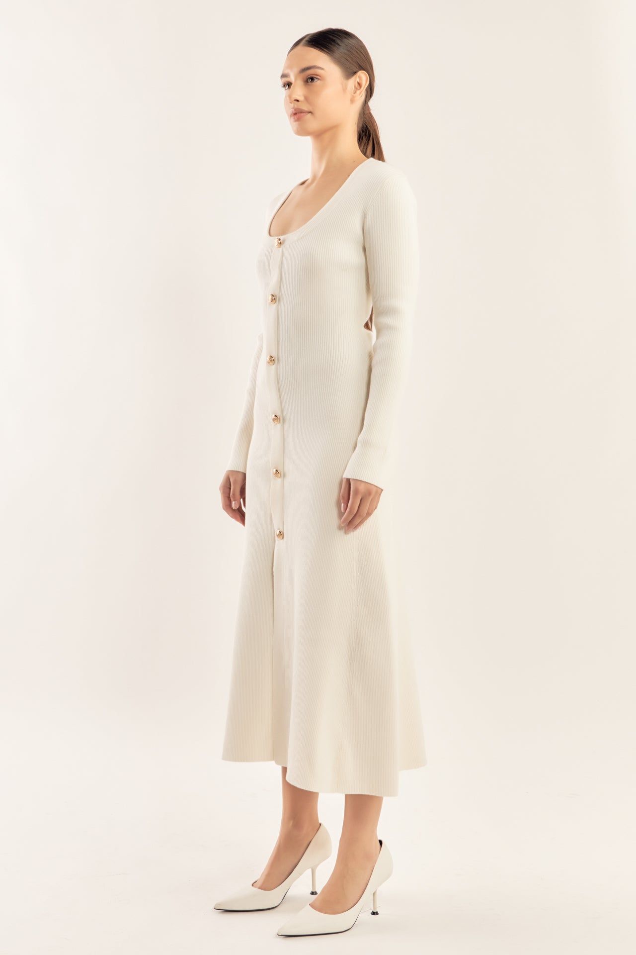 Premium Button-Down Maxi Dress sold by Endless Rose product image thumbnail 3