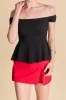 Knit Pleated Off Shoulder Top sold by Endless Rose