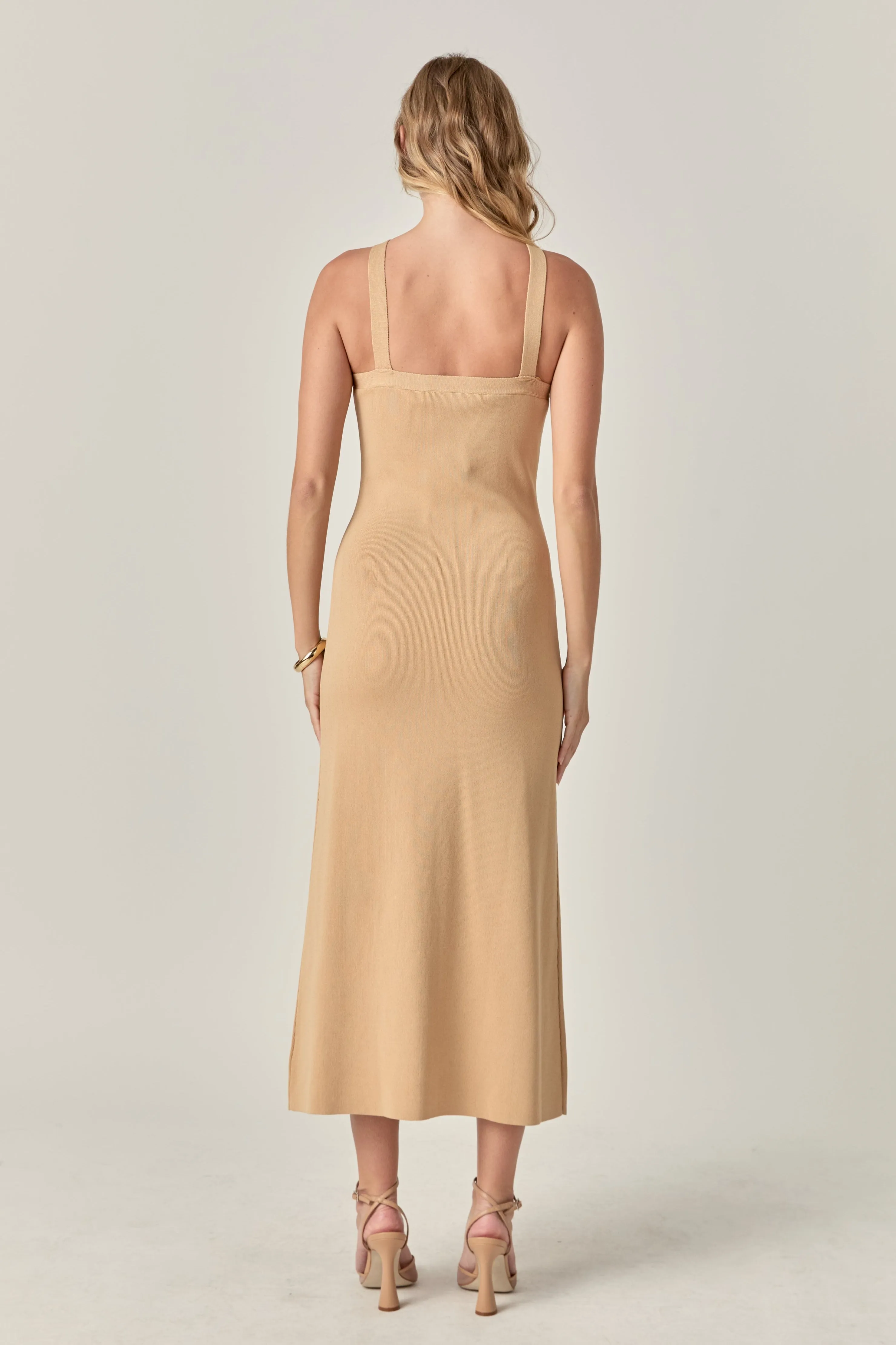 Rosette Knit Midi Dress sold by Endless Rose product image thumbnail 5