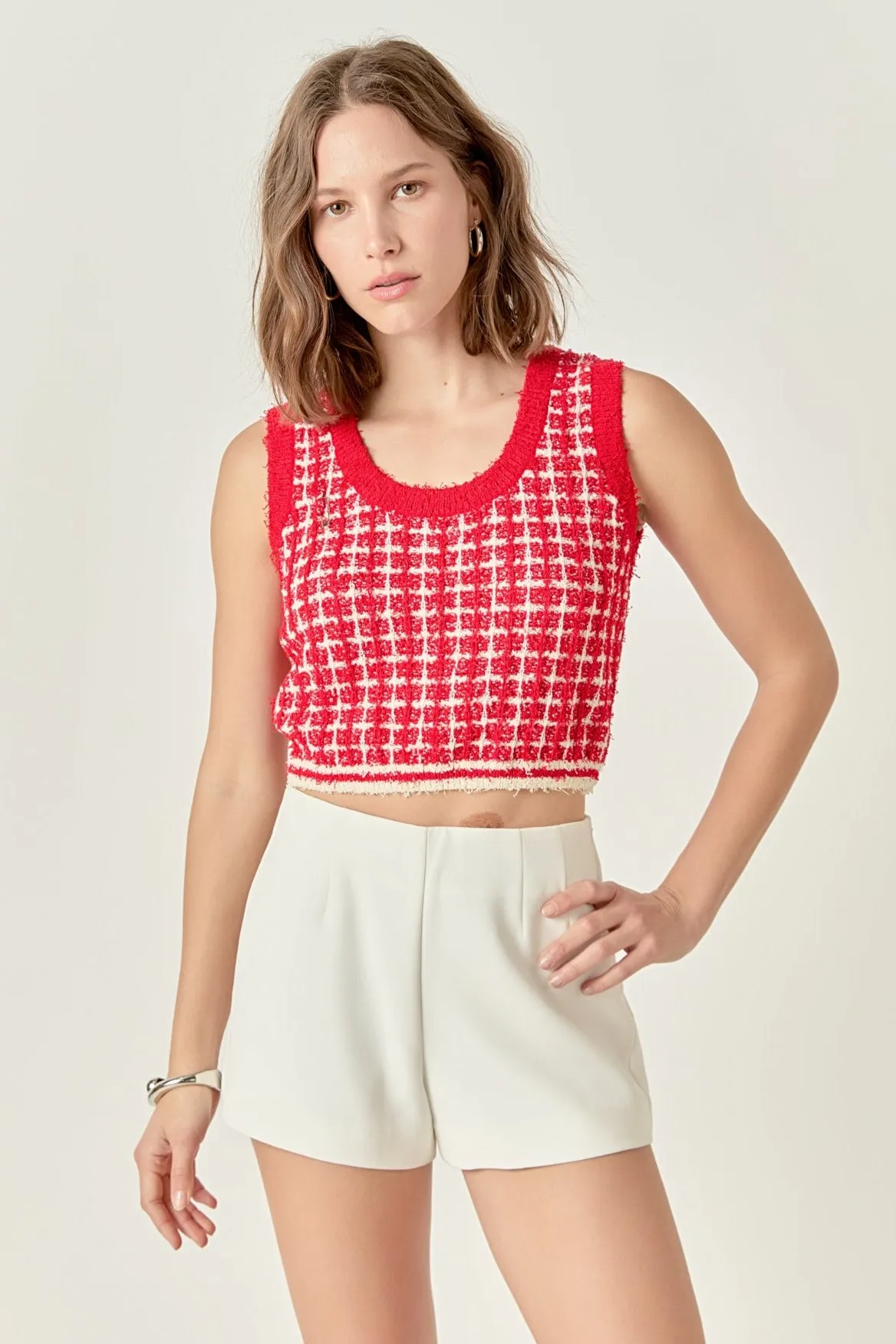 Knit Crop Top sold by Endless Rose