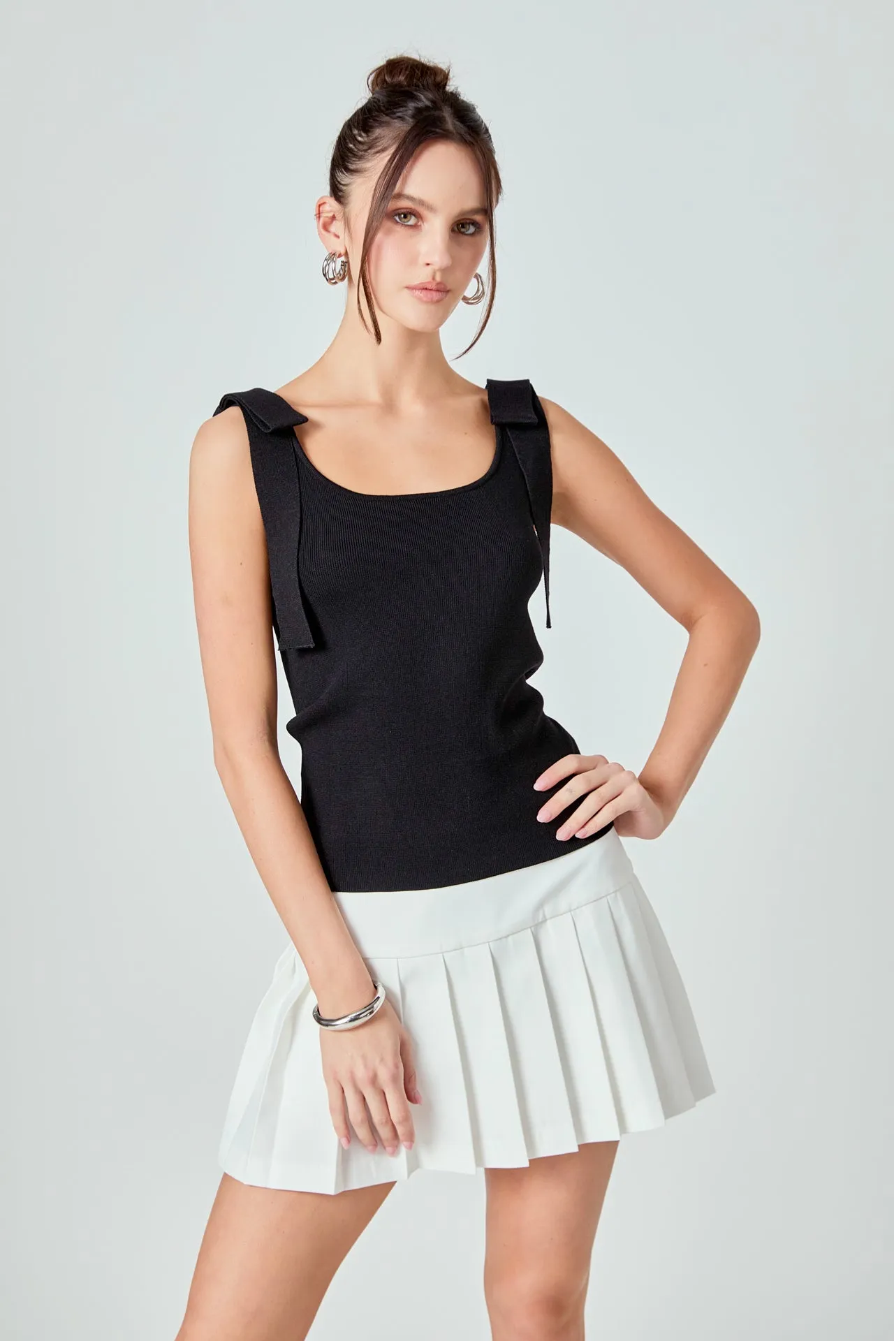 Bow Strap Tank Top sold by Endless Rose