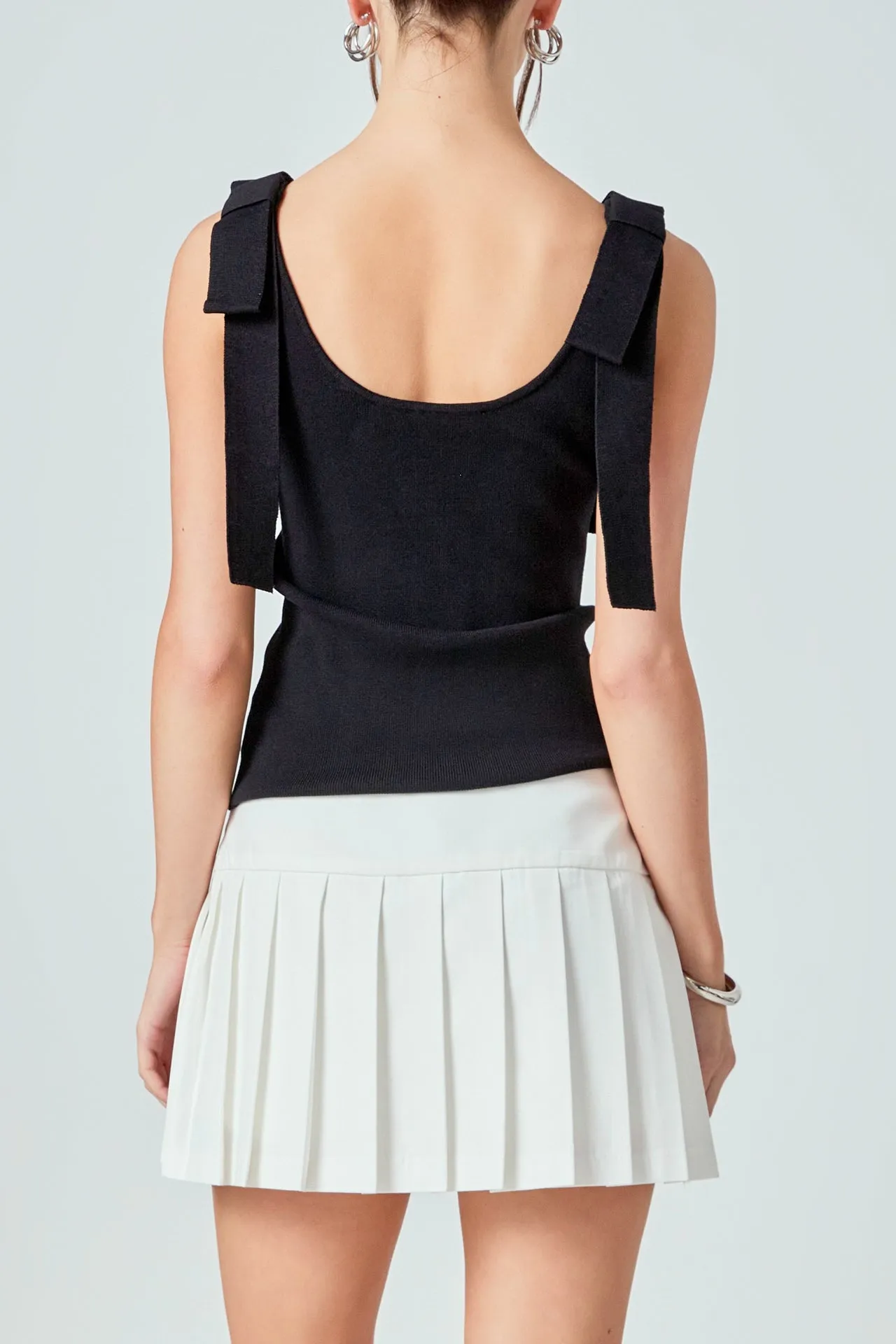 Bow Strap Tank Top sold by Endless Rose product image thumbnail 5