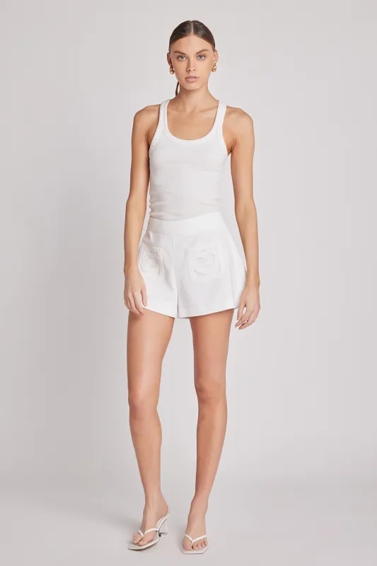 Net Pocket A-Line Shorts sold by Endless Rose