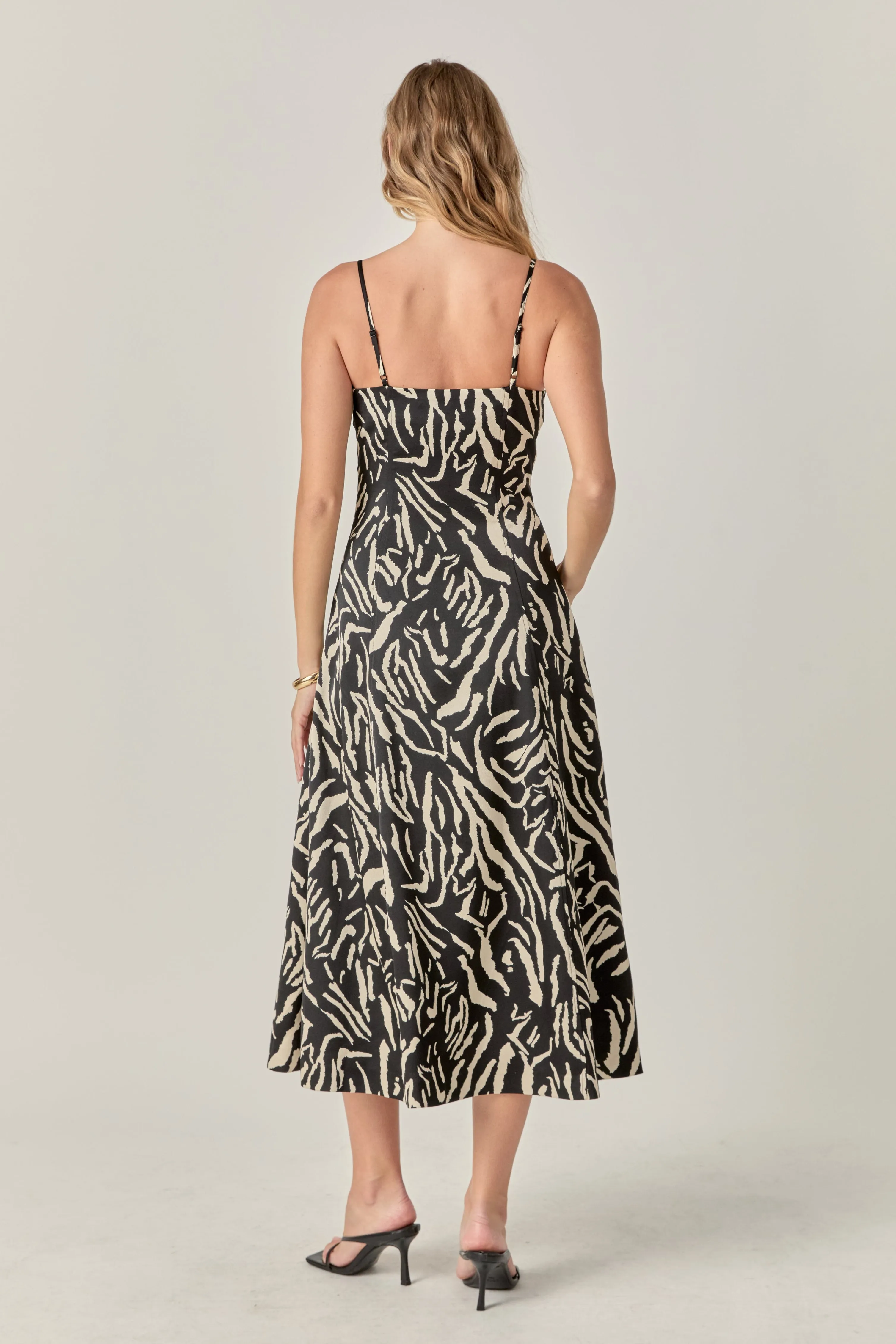 Animal Print Midi Dress sold by Endless Rose product image thumbnail 5