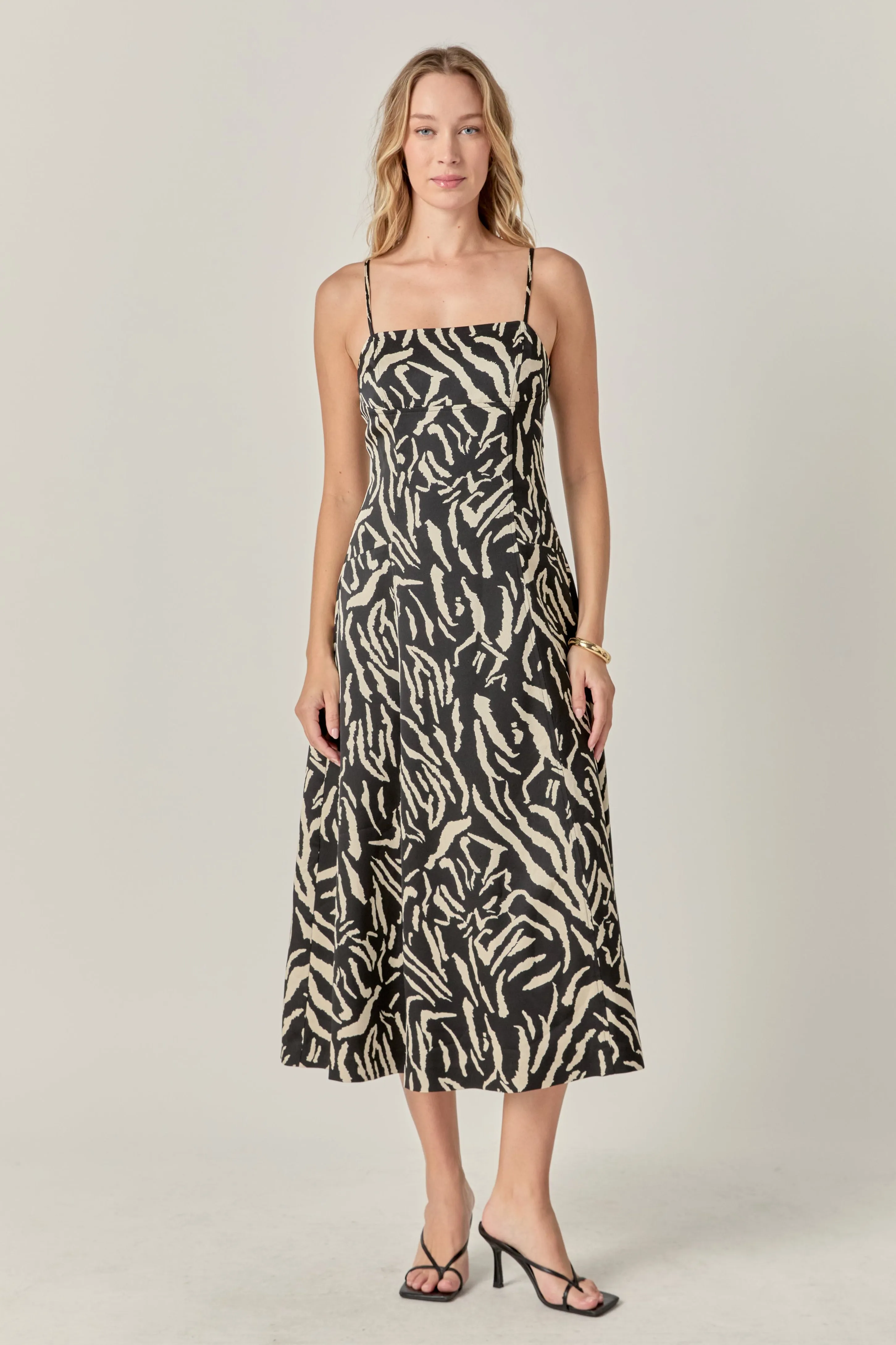 Animal Print Midi Dress sold by Endless Rose product image thumbnail 3