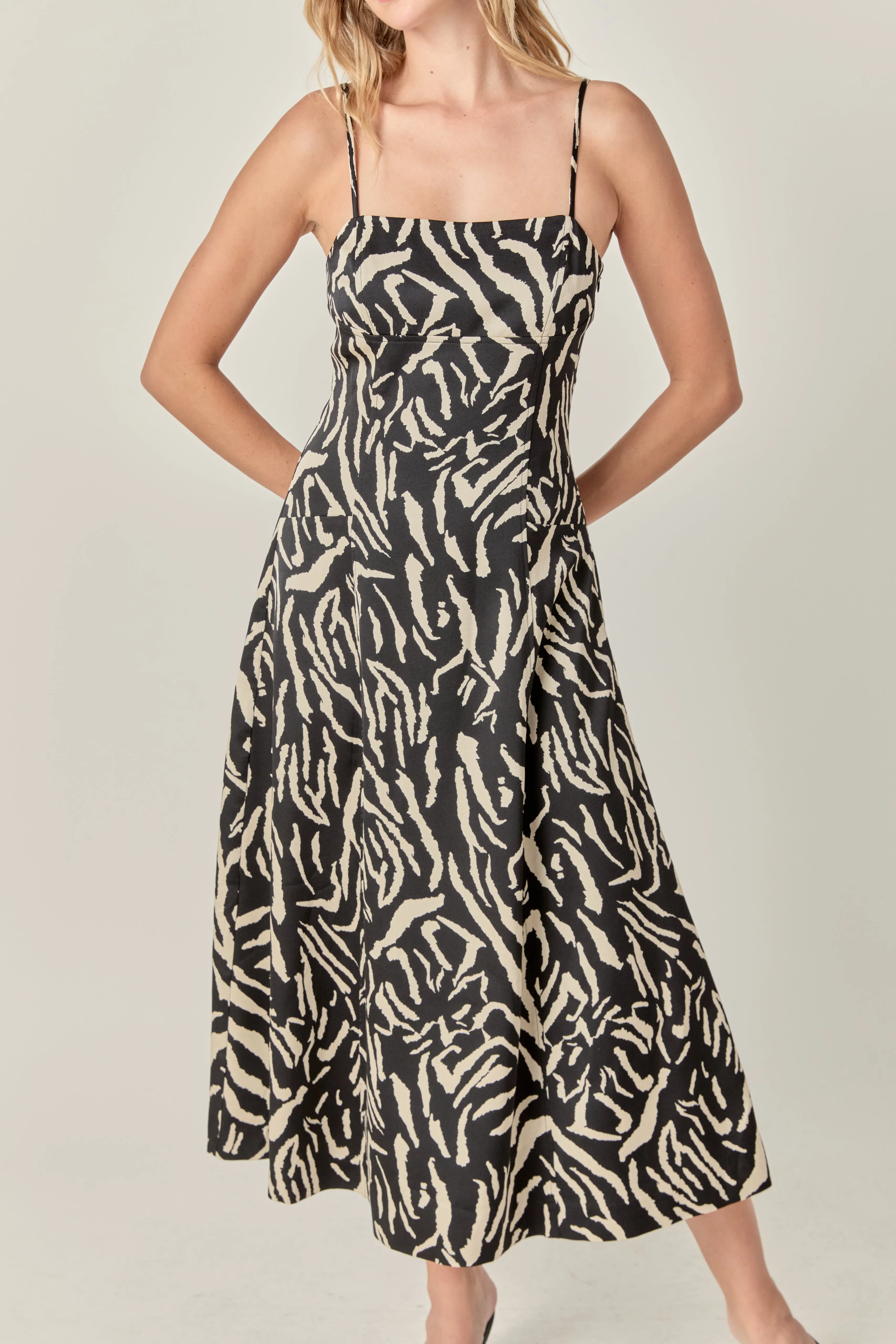 Animal Print Midi Dress sold by Endless Rose product image thumbnail 2
