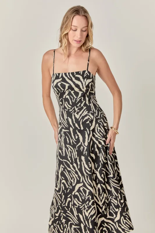 Animal Print Midi Dress sold by Endless Rose
