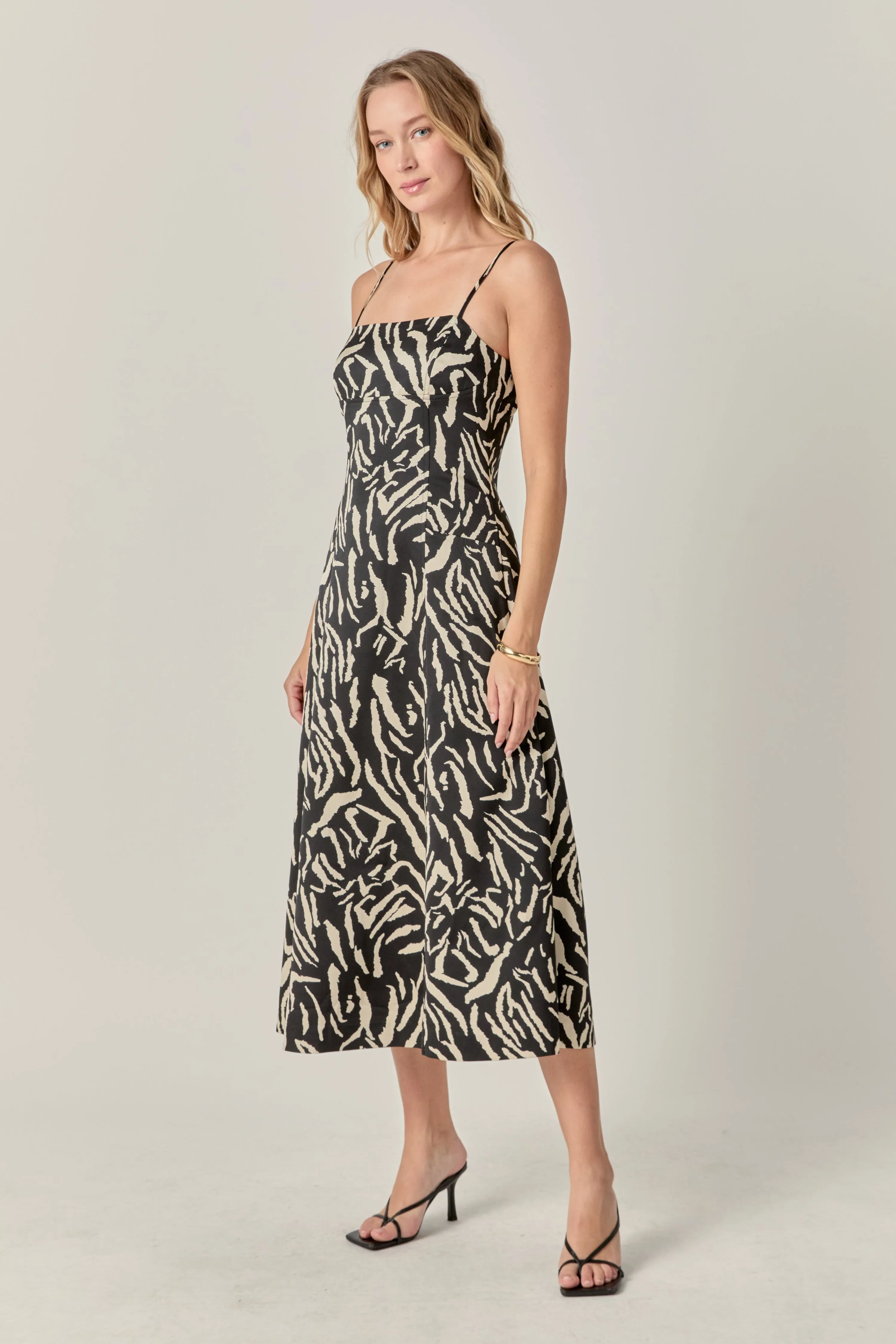 Animal Print Midi Dress sold by Endless Rose product image thumbnail 4