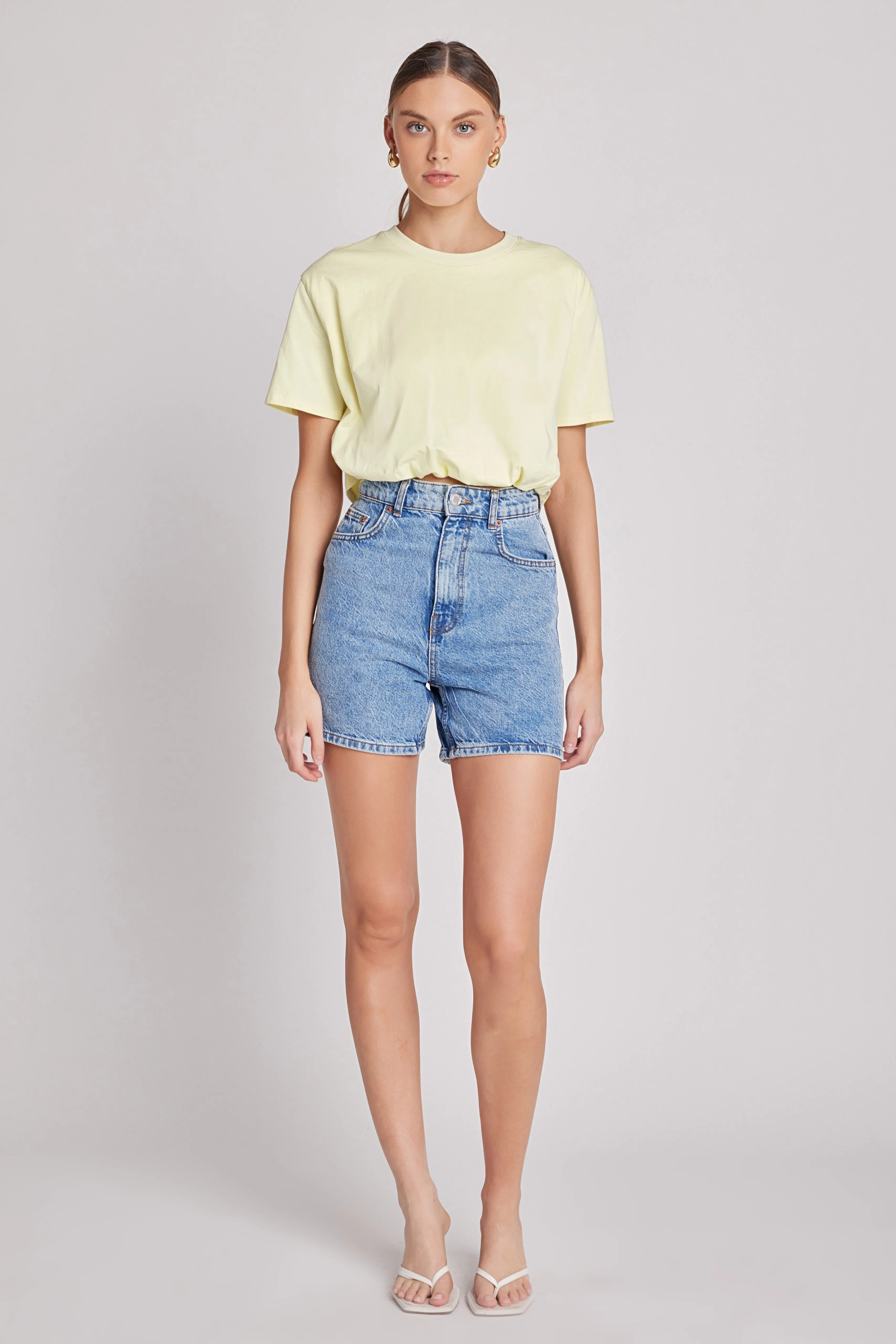 Cropped Top with Elastic Band sold by Endless Rose