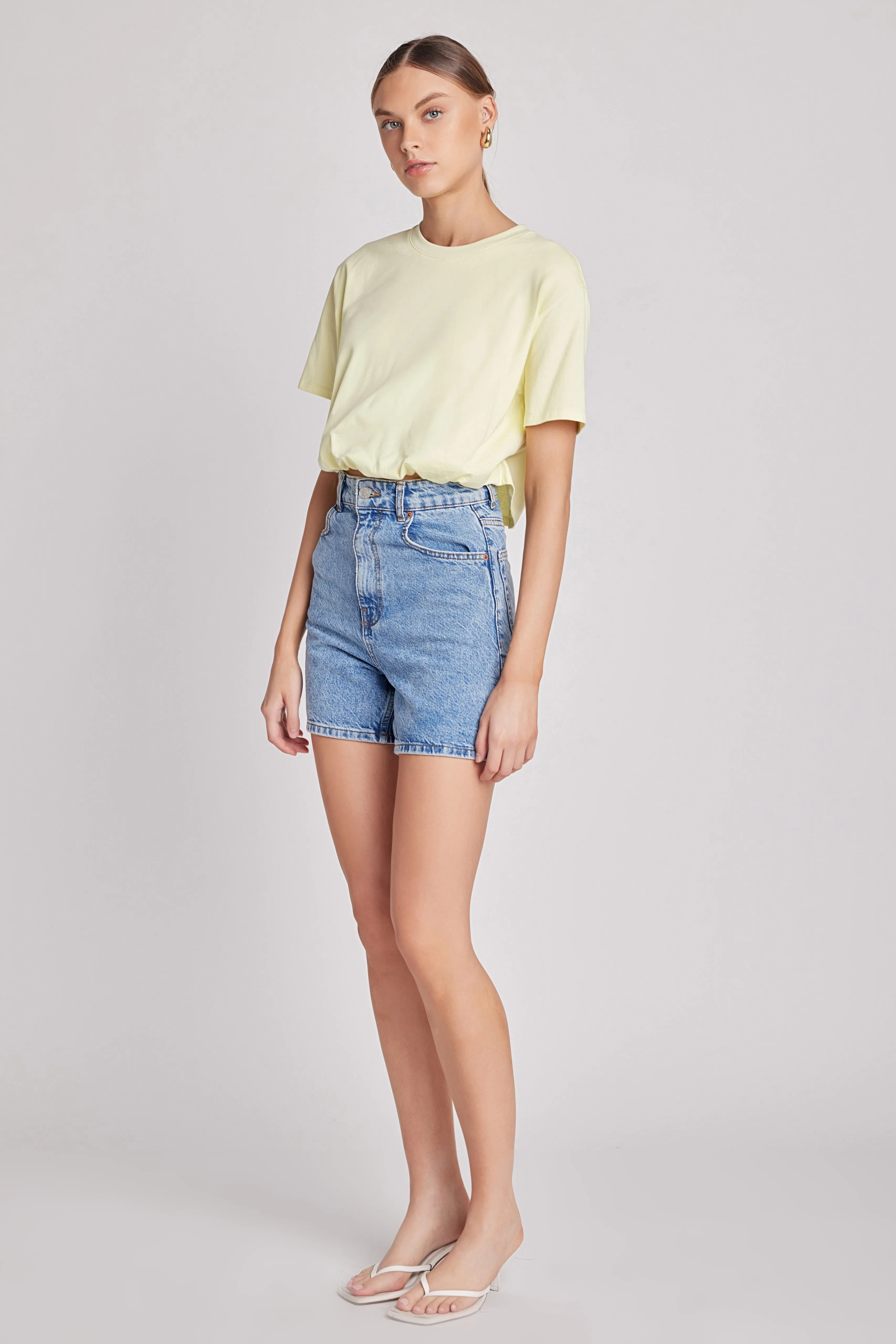 Cropped Top with Elastic Band sold by Endless Rose product image thumbnail 3