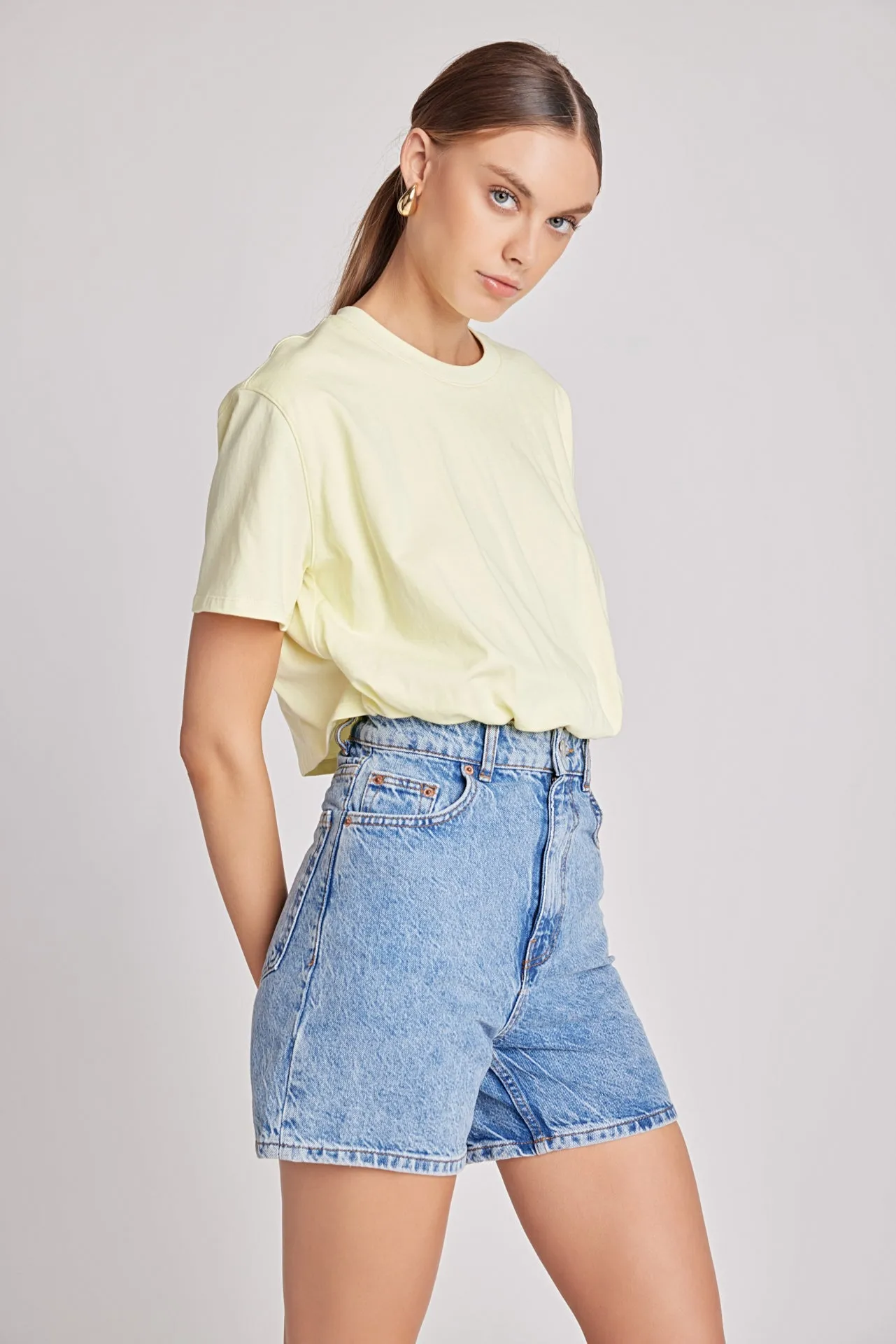 Cropped Top with Elastic Band sold by Endless Rose product image thumbnail 5