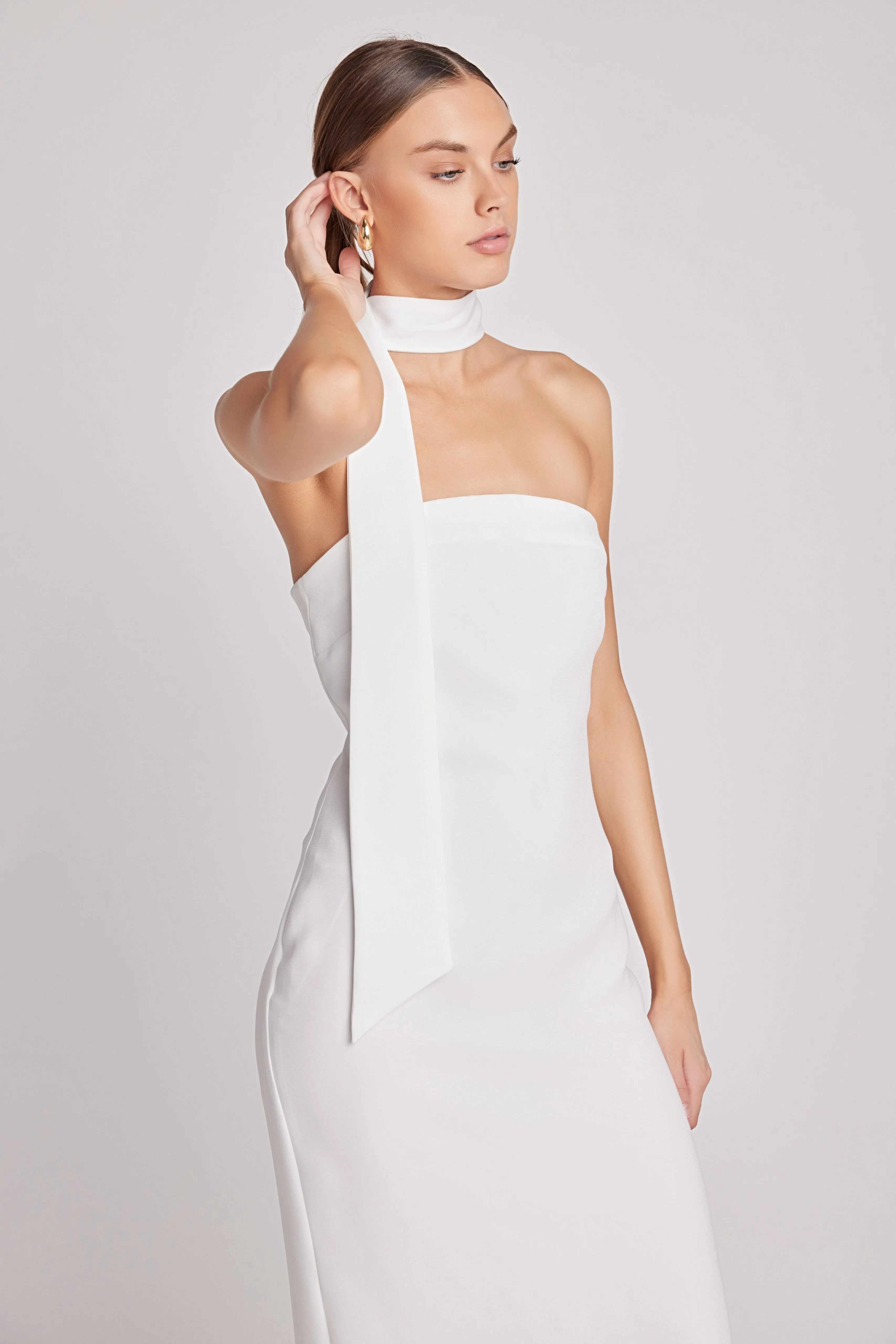 Choker Tie Midi Dress sold by Endless Rose product image thumbnail 5