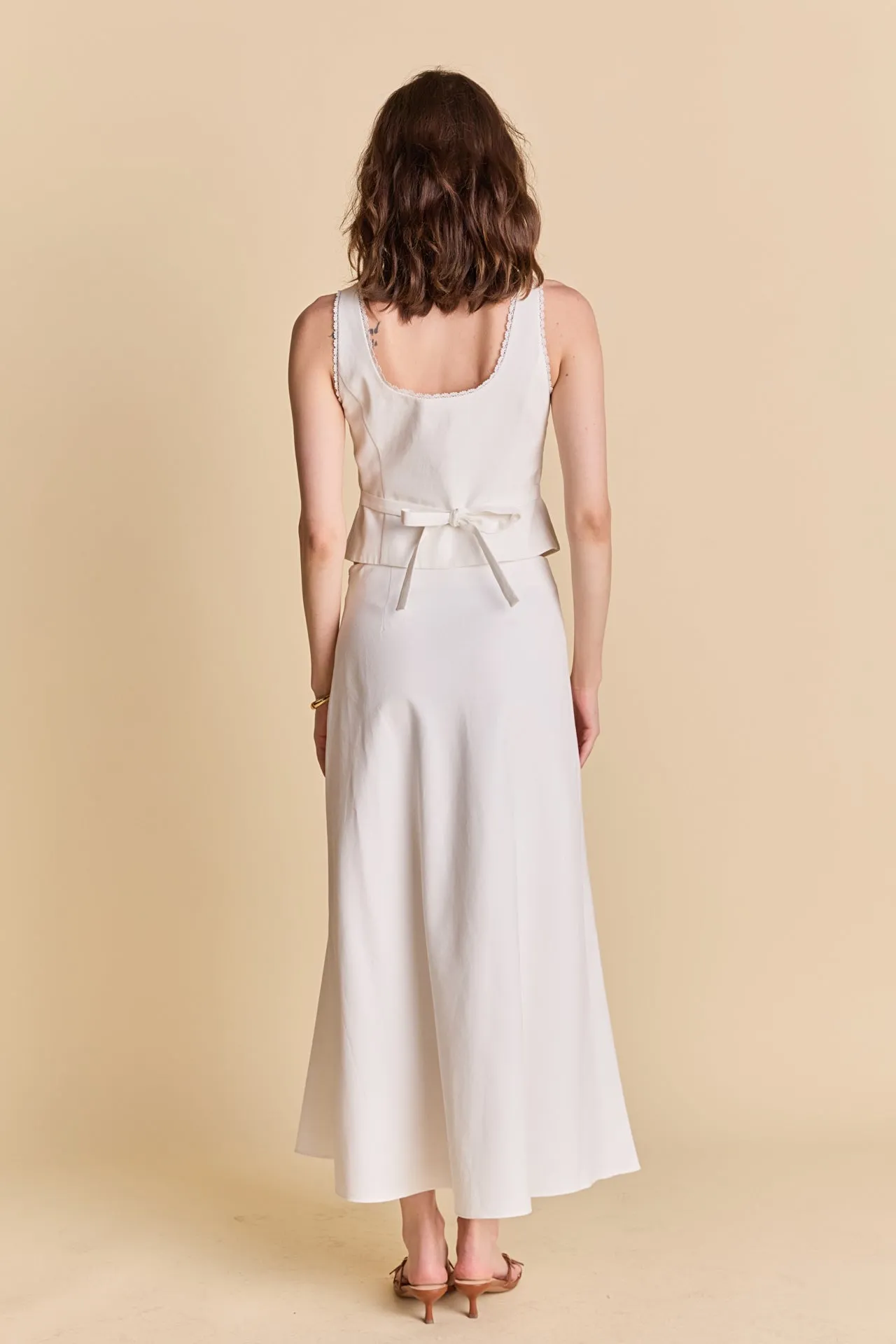 Lace Trim Linen Top sold by Endless Rose product image thumbnail 5