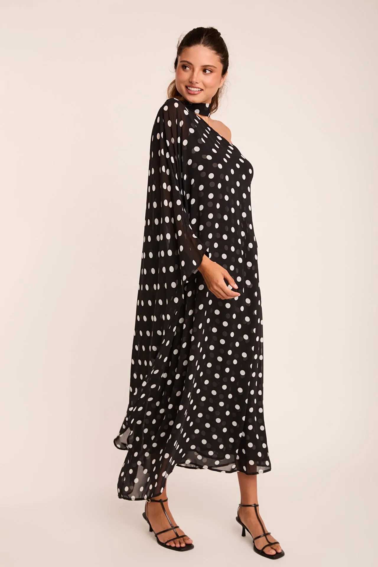 Sash Polka Dot Maxi Dress sold by Endless Rose product image thumbnail 3