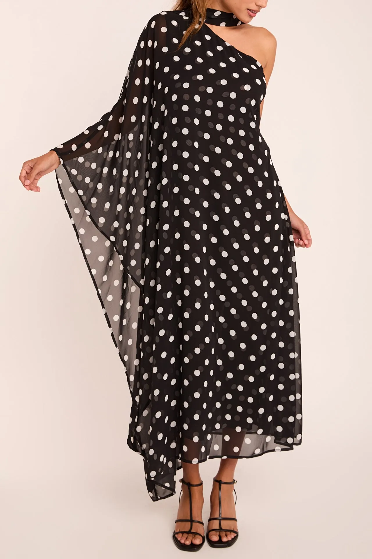 Sash Polka Dot Maxi Dress sold by Endless Rose product image thumbnail 2